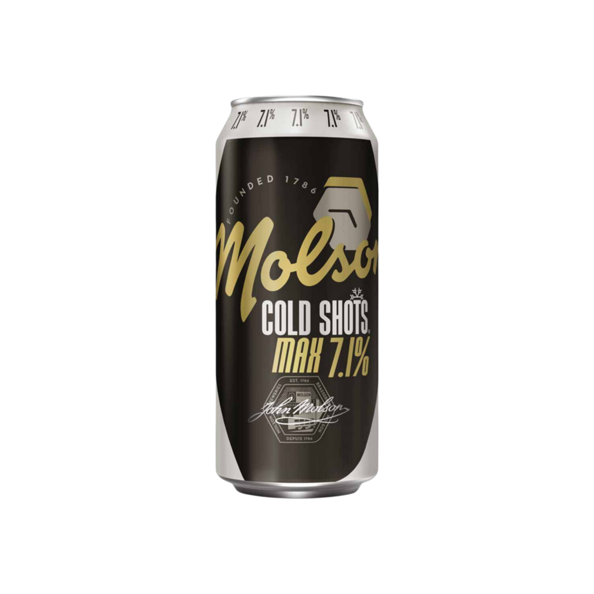 Molson Cold Shot Max 7.1% Single Can — Domestic Beer