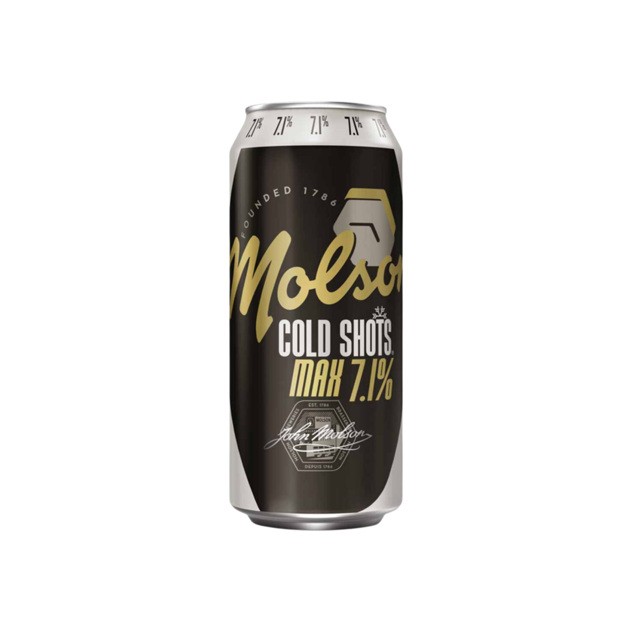 Molson Cold Shot Max 7.1% Single Can — Domestic Beer