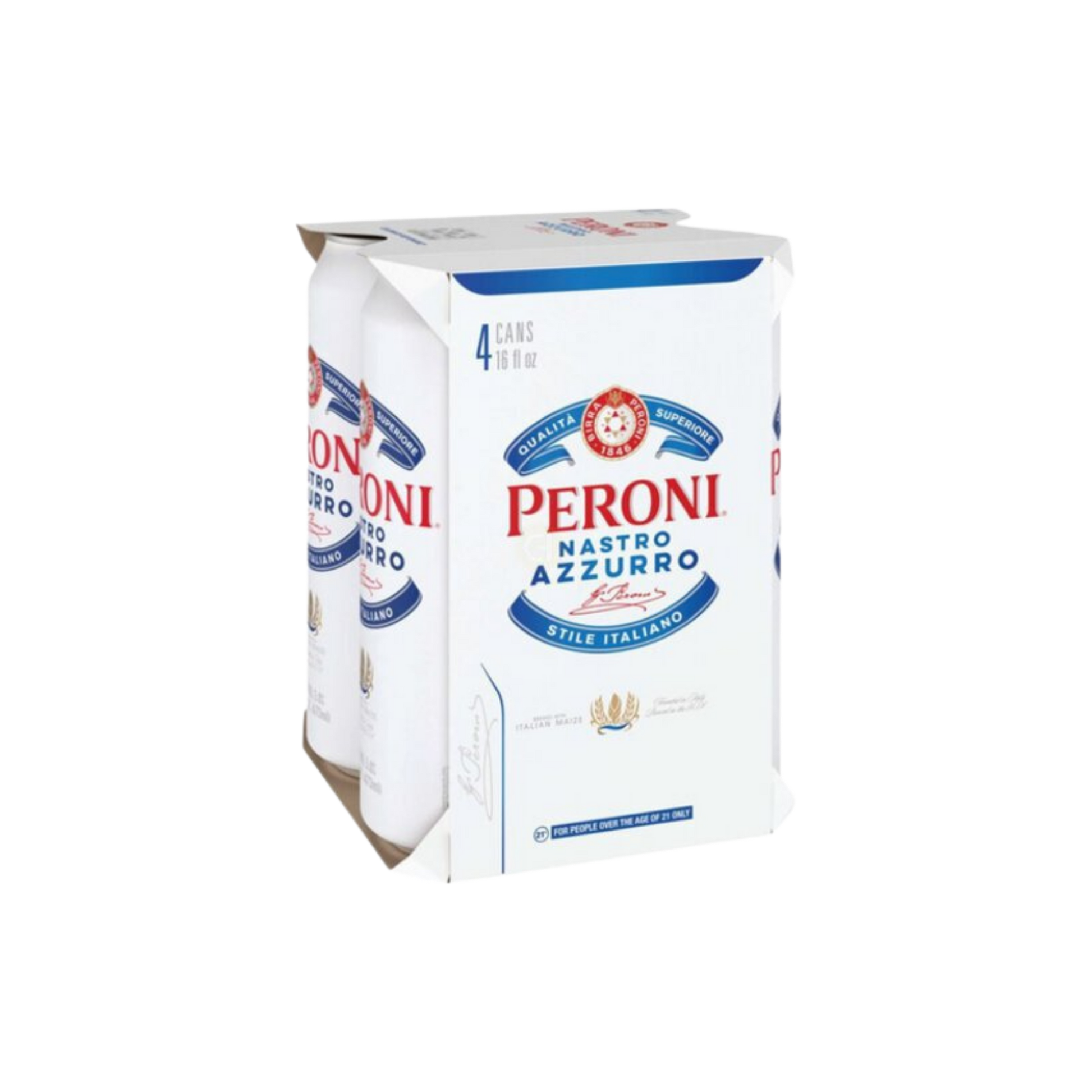 Peroni 4pk Tall Cans — Import Beer