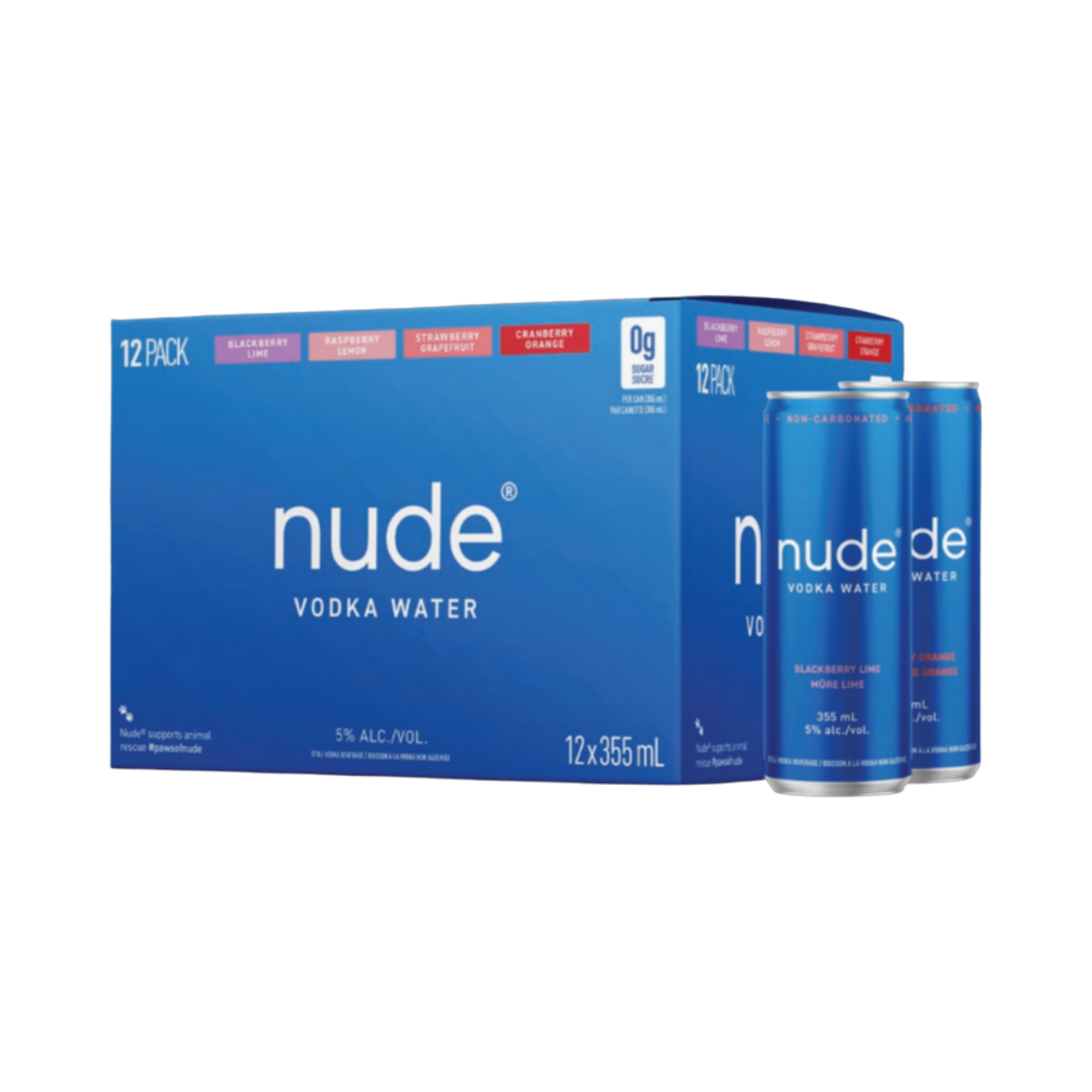 Nude Vodka Water Mix Pack — Cooler