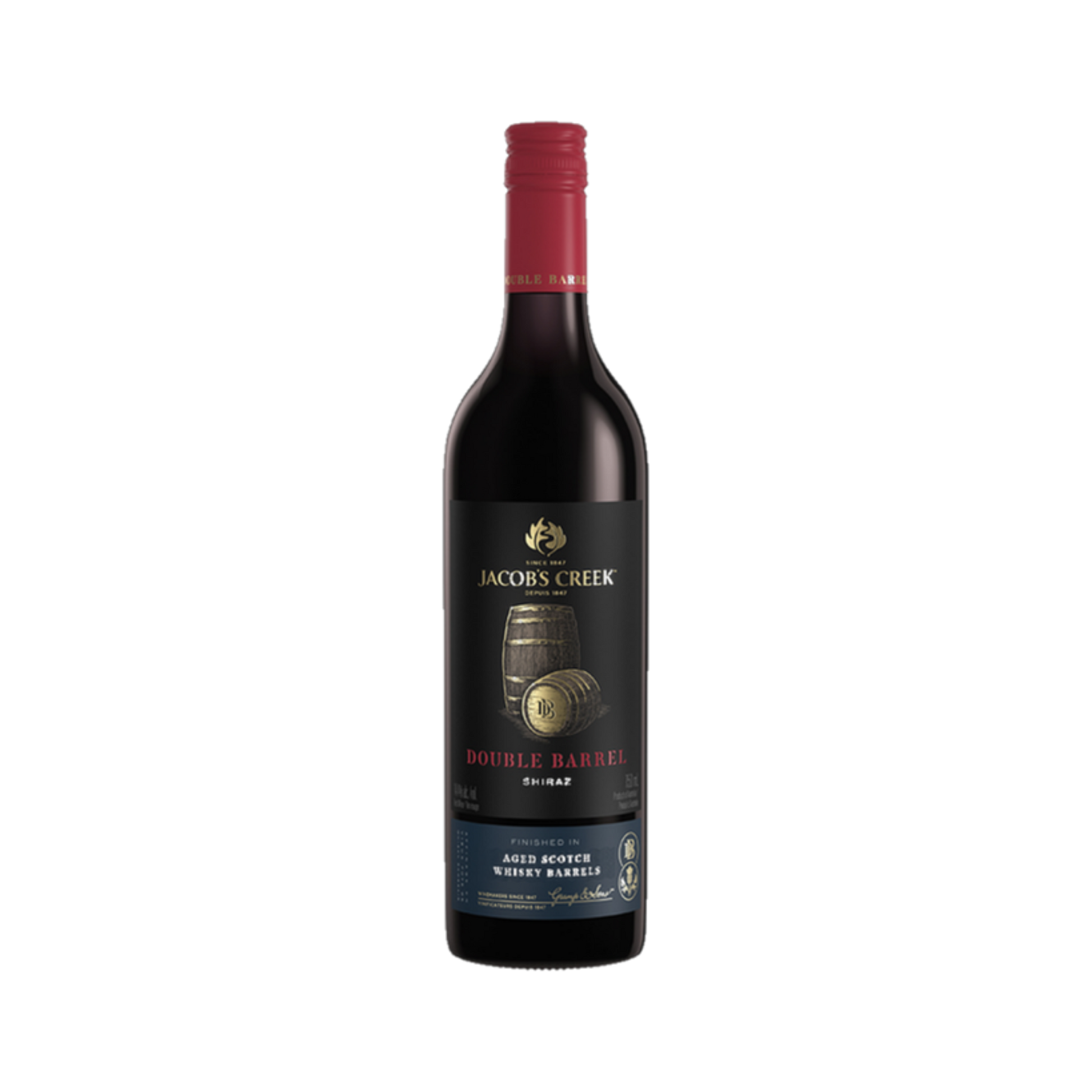 Shiraz Jacob's Creek Double Barrrel — Red Wine