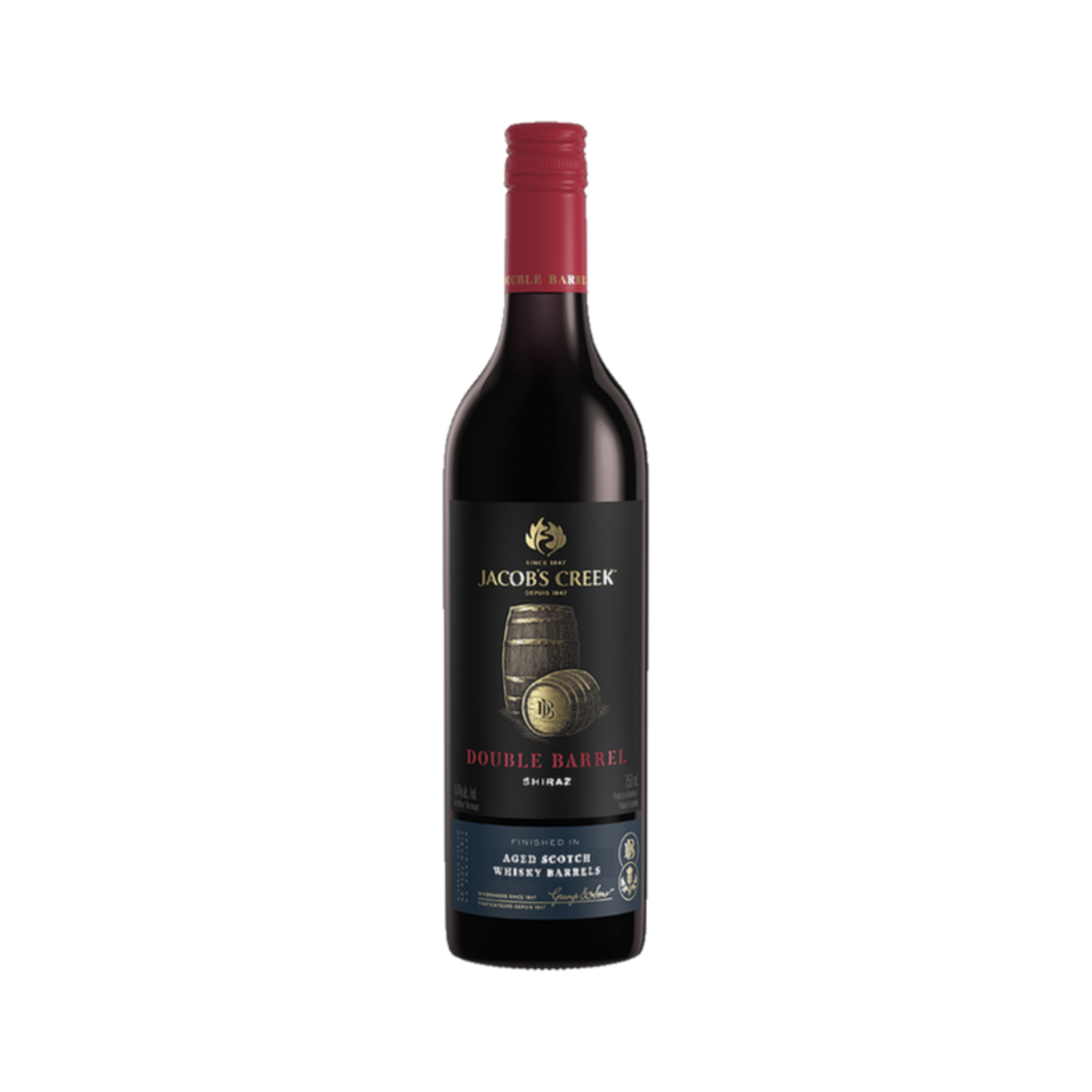 Shiraz Jacob's Creek Double Barrrel — Red Wine