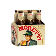 Moretti 6pk Bottle — Import Beer