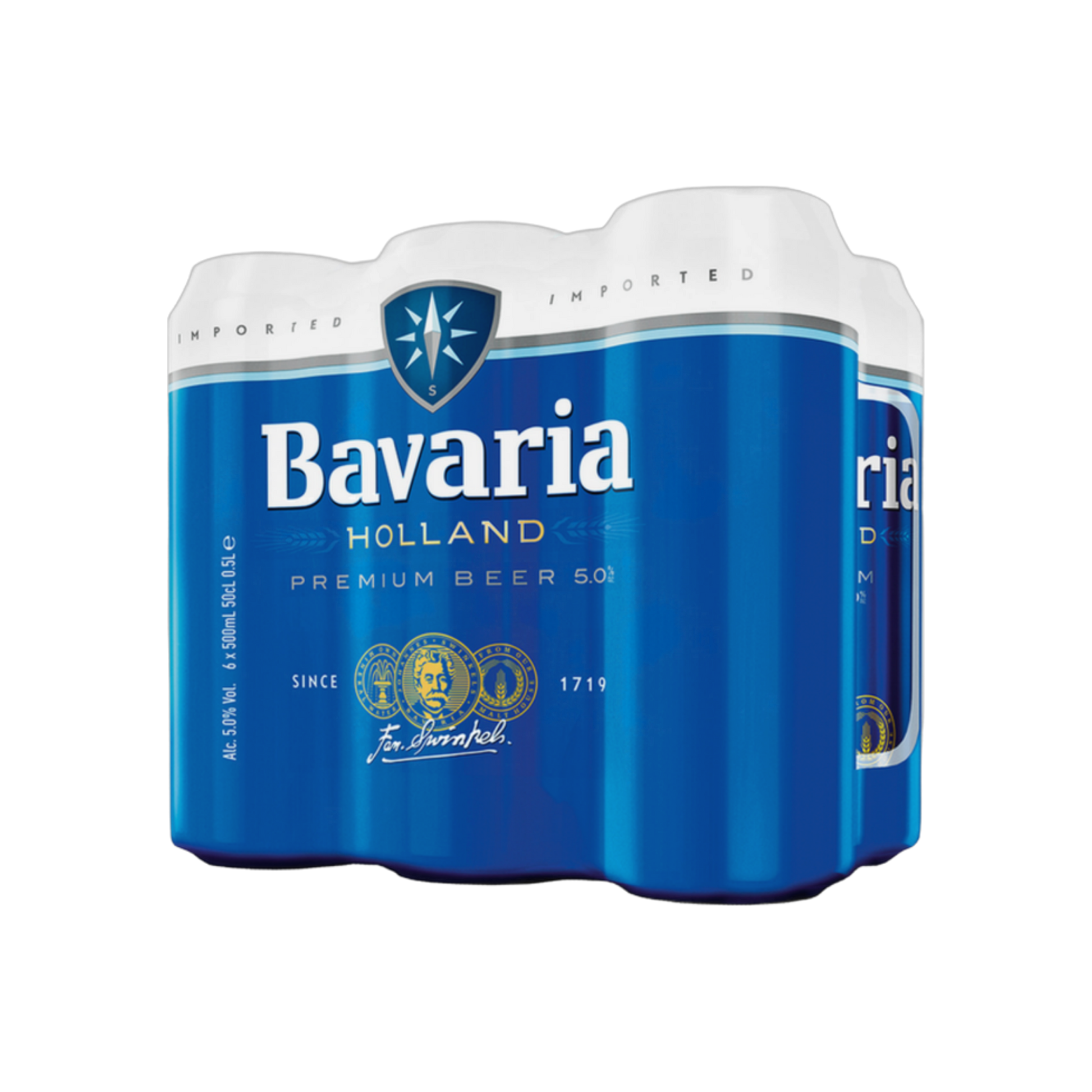 Bavaria 6 Pack Tall Cans — Import Beer