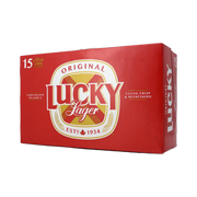 Lucky Lager 15pk — Domestic Beer