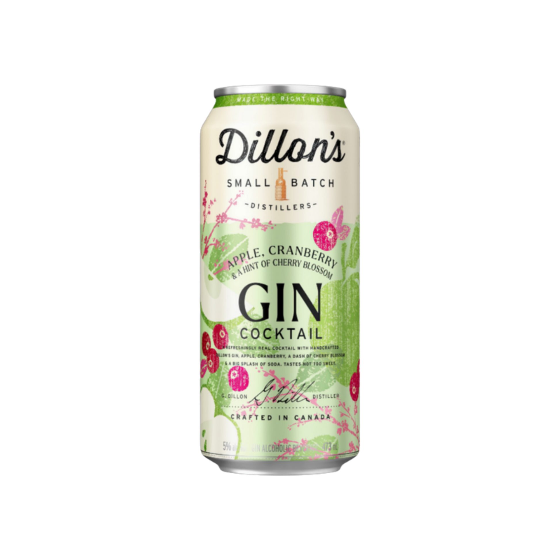 Dillon's Gin Apple, Cranberry & Cherry 473ml — Cooler