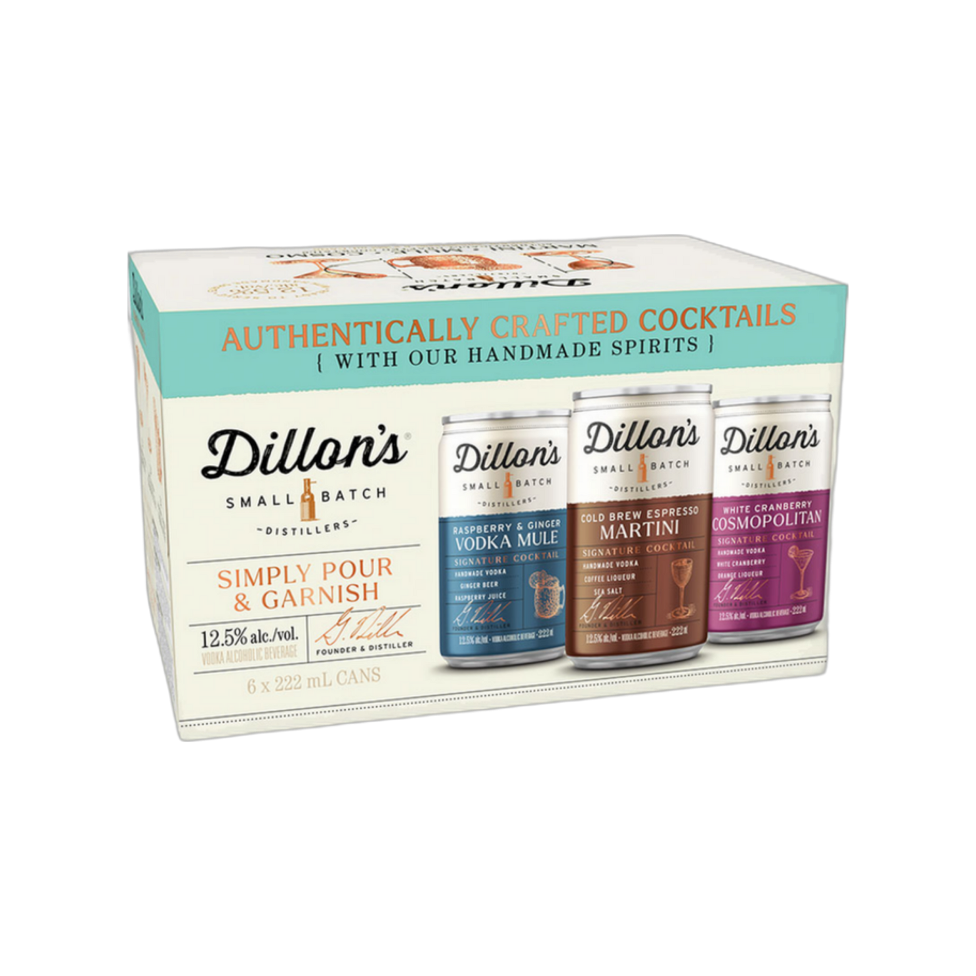 Dillon's Signature Cocktail 6x200ml — Cooler