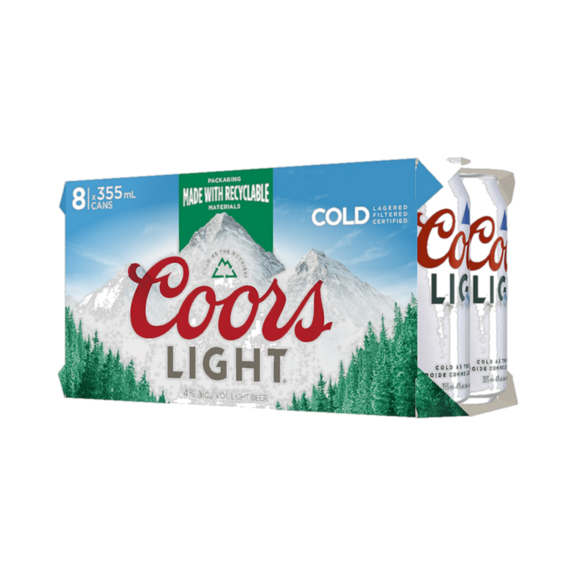 Coors Light 8pk — Domestic Beer