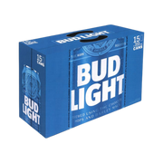 Bud Light 15pk — Domestic Beer