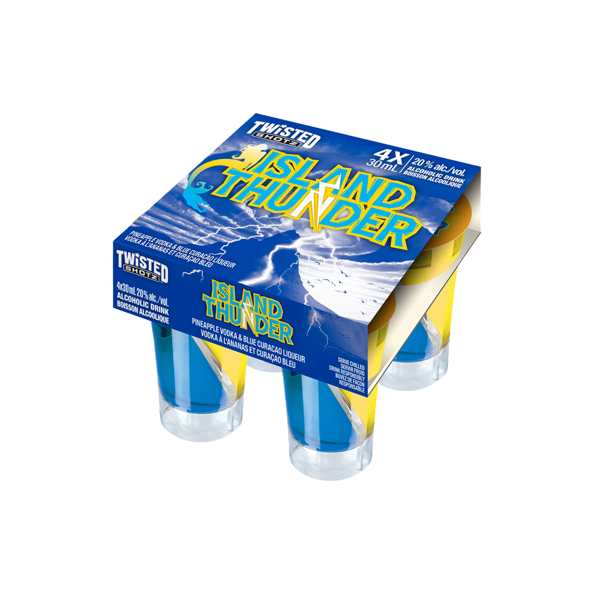 Twisted Shotz Island Thunder — Liqueur