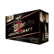 Miller Genuine Draft 15pk — Domestic Beer