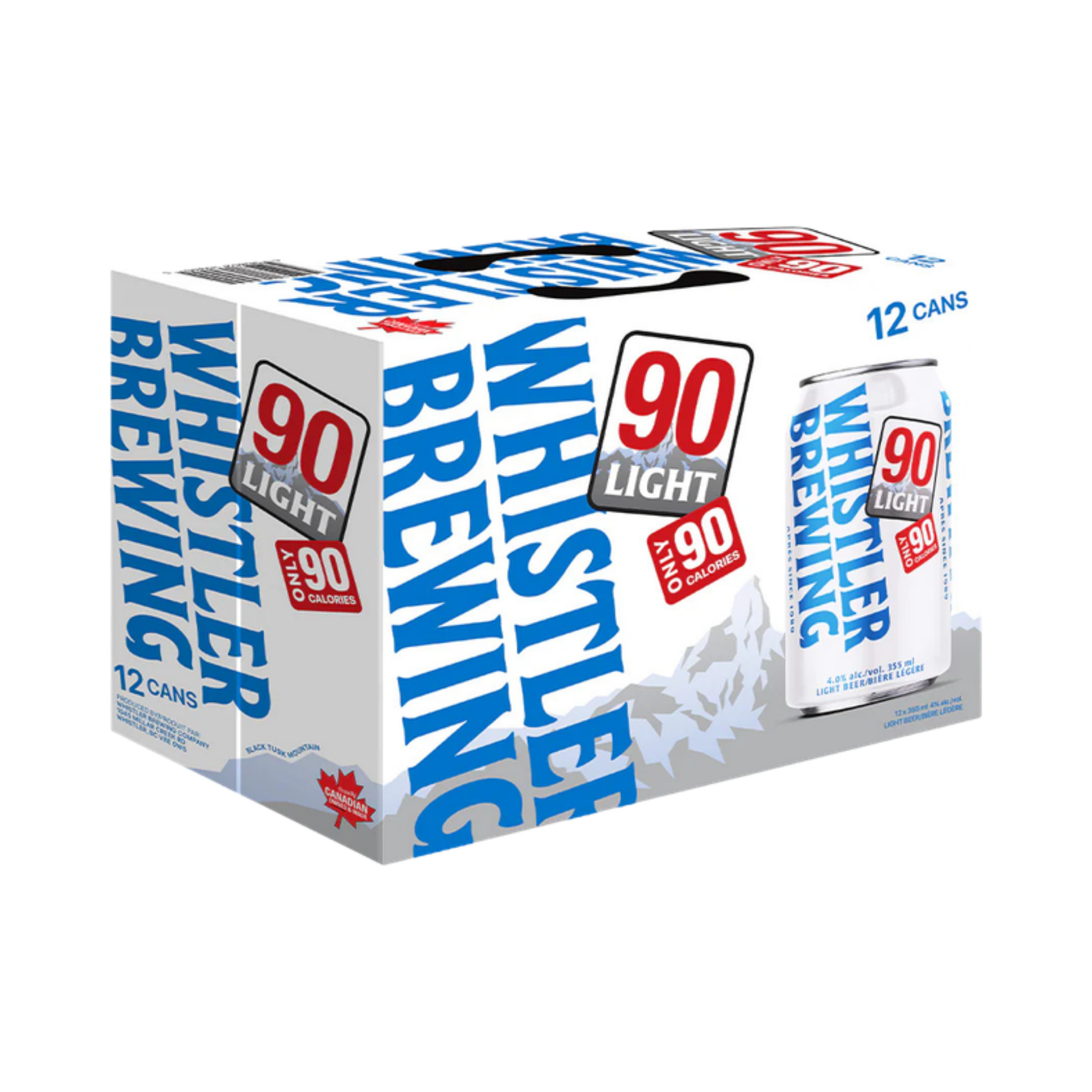 Whistler 90 Light 12pk — Craft Beer