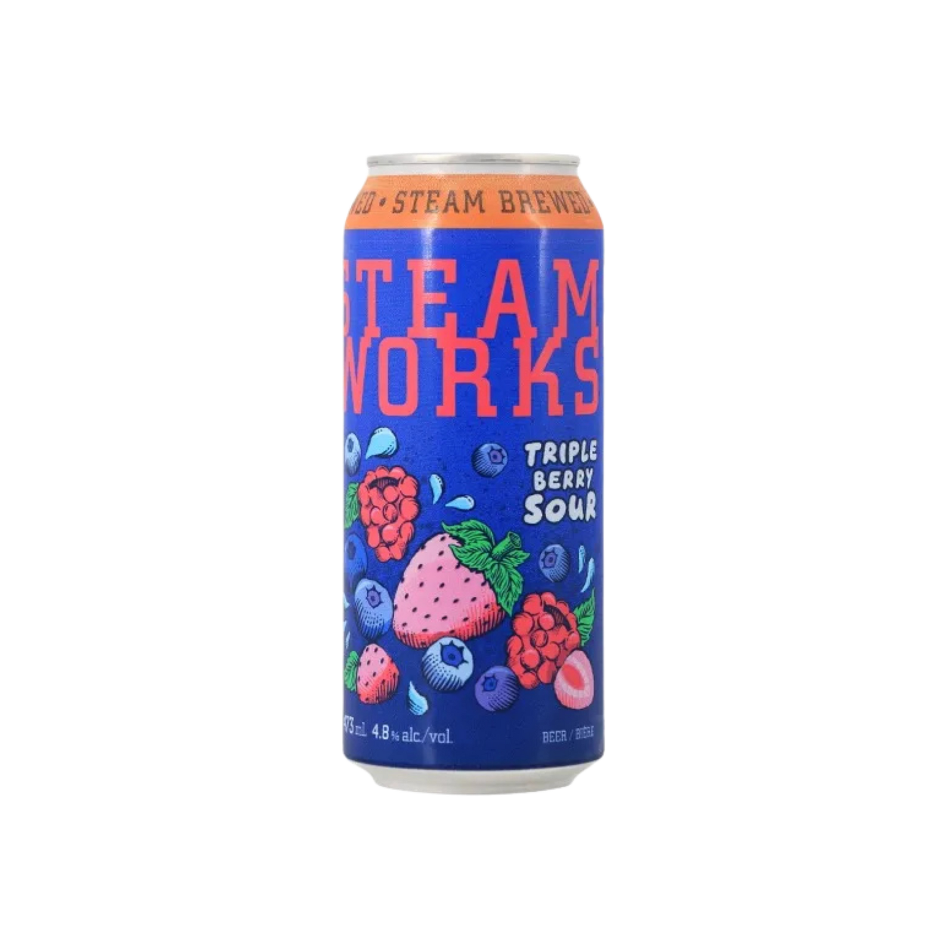 Steamworks Triple Berry Sour 473ml — Single Beer Cans