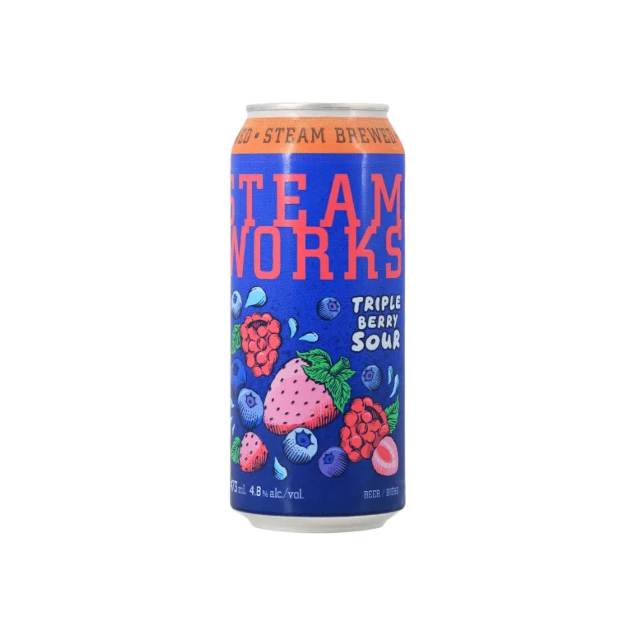 Steamworks Triple Berry Sour 473ml — Single Beer Cans