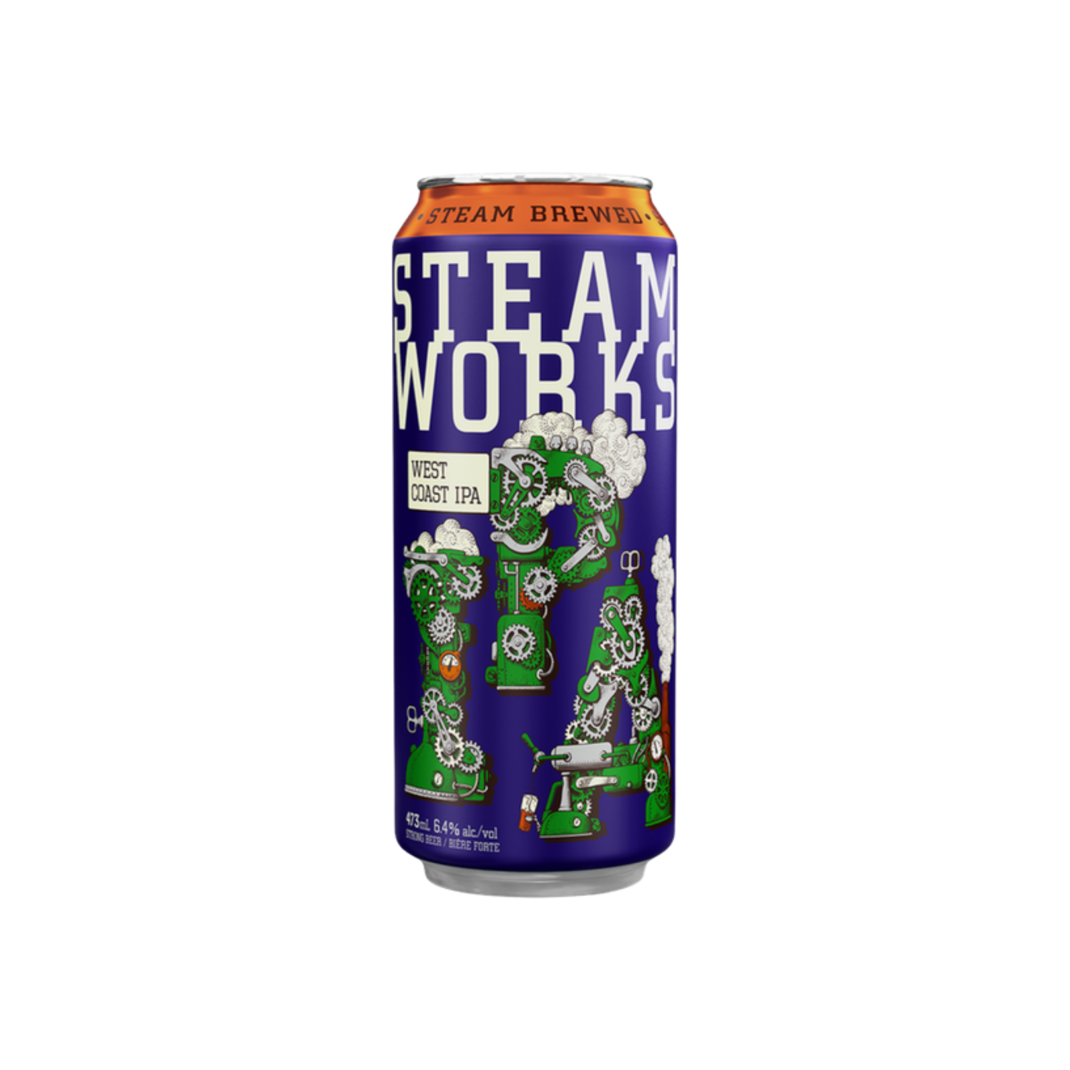 Steamworks West Coast IPA Tall Can — Craft Beer