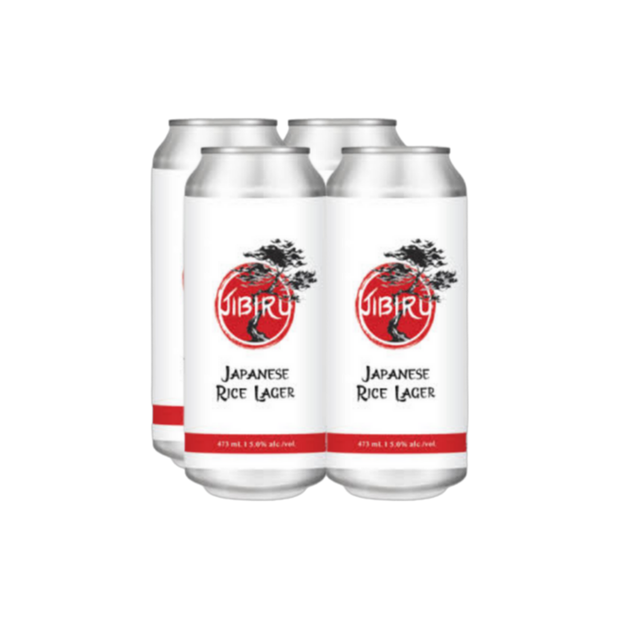 Jibiru Japanese Rice Lager 4x473ml — Import Beer