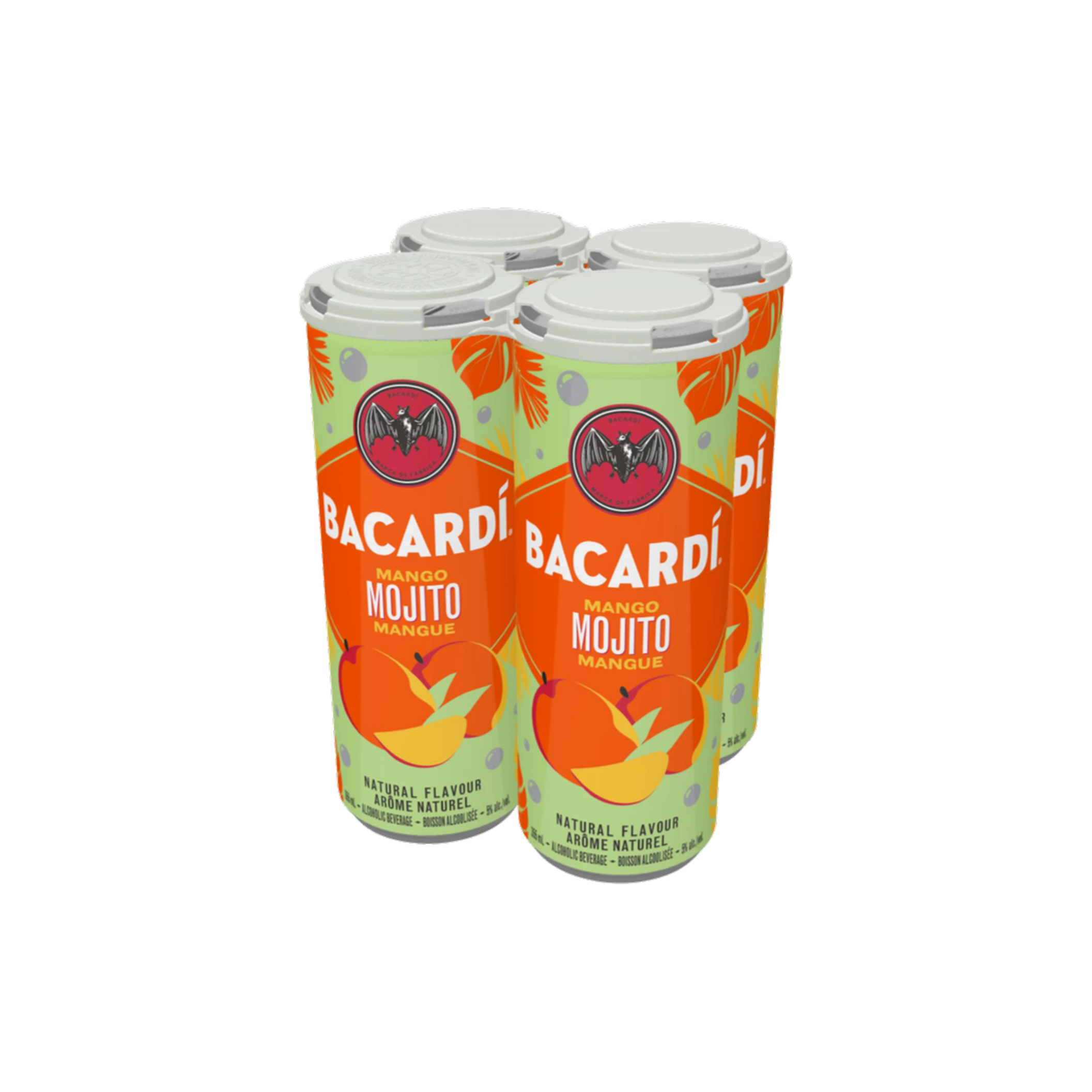 Bacardi Mango Mojito 4pk — Cooler