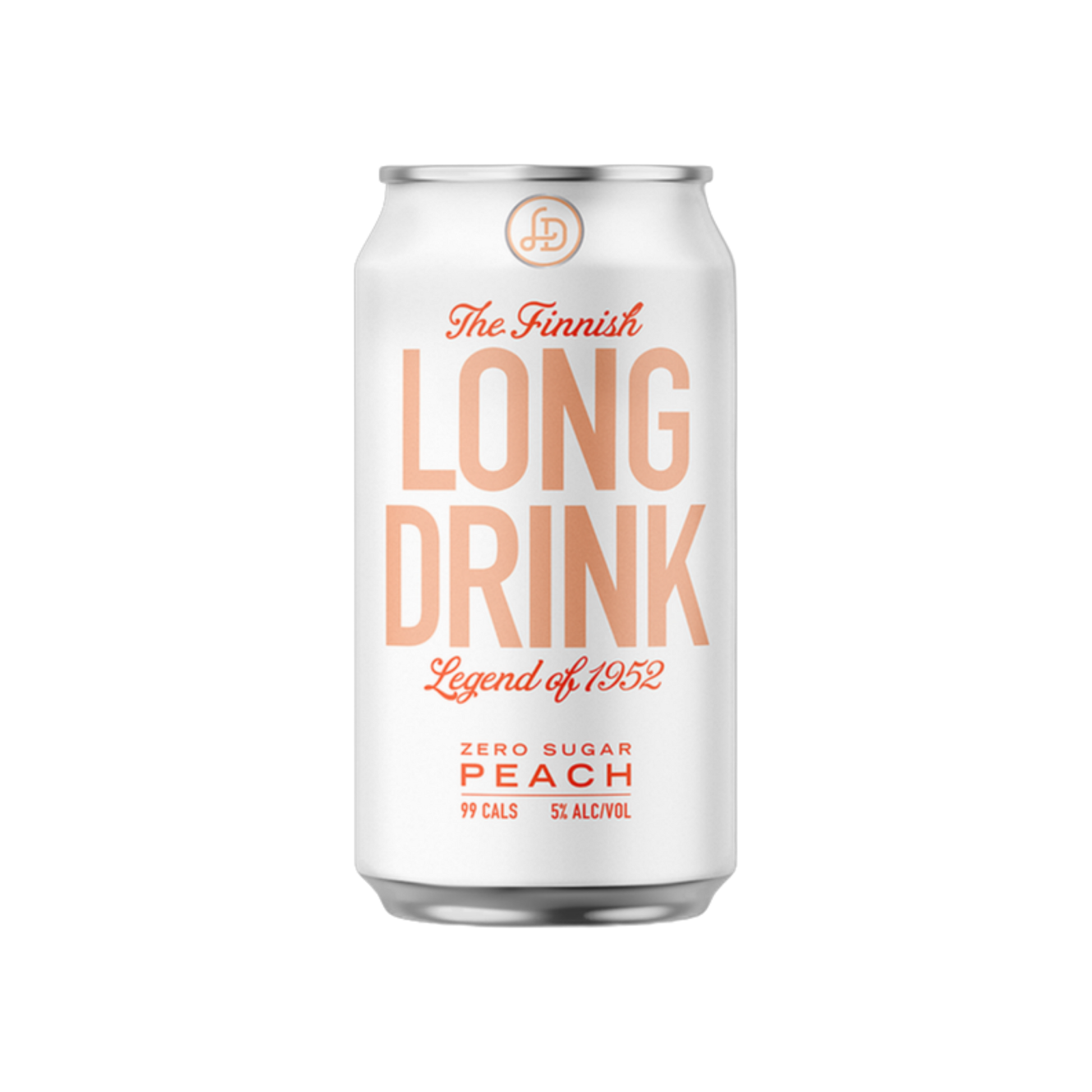 The Finnish Long Drink Zero Peach 473ml — Cooler