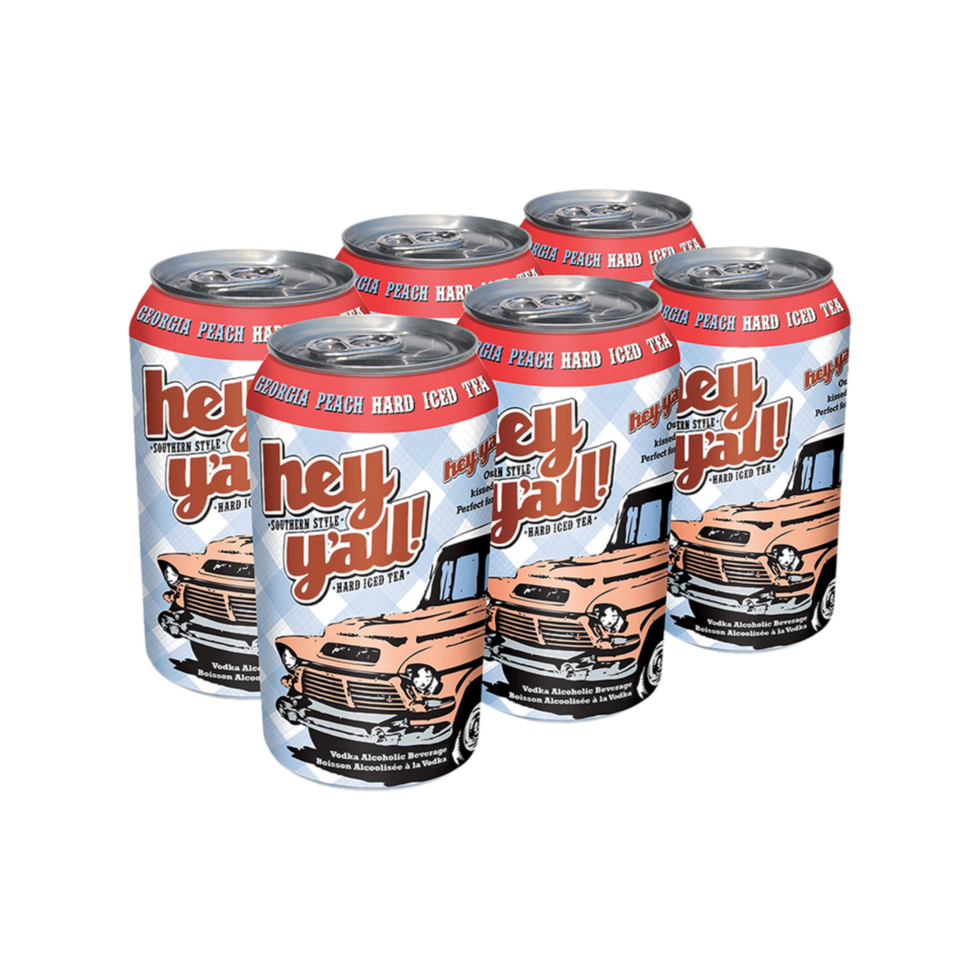 Hey Y'all Georgia Peach 6pk — Cooler