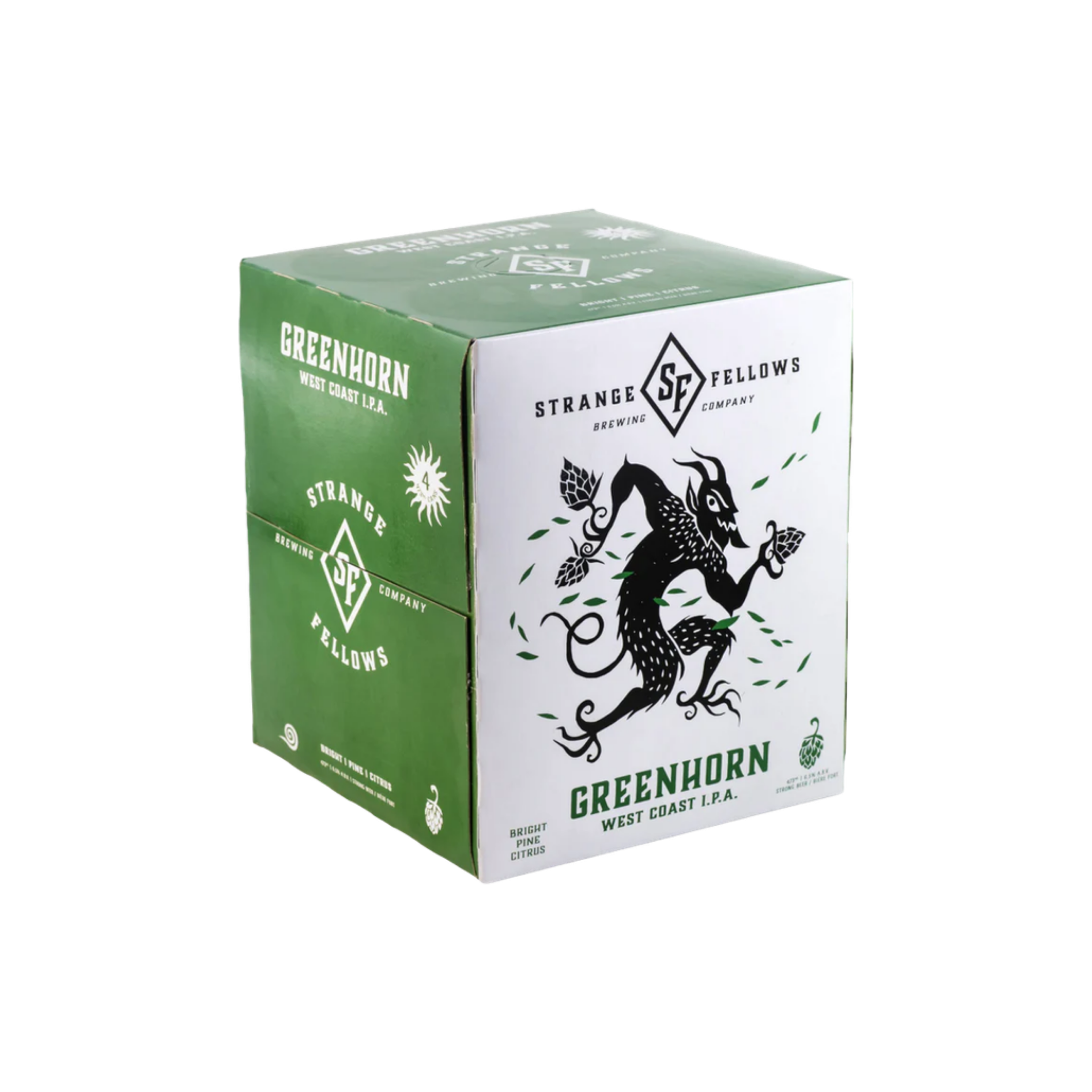 Strange Fellows Greenhorn WCIPA 4pk — Craft Beer