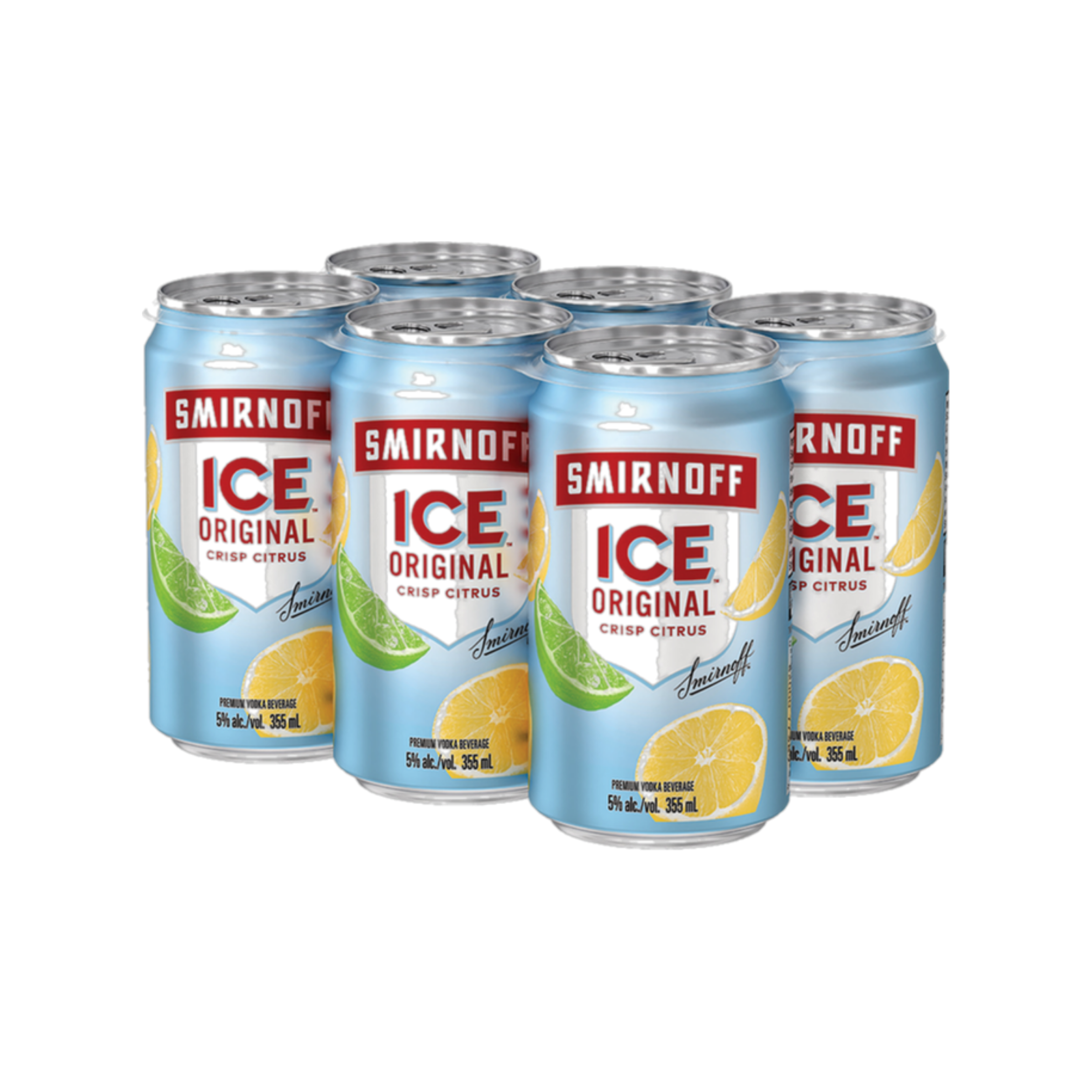 Smirnoff Ice 6pk Can — Cooler
