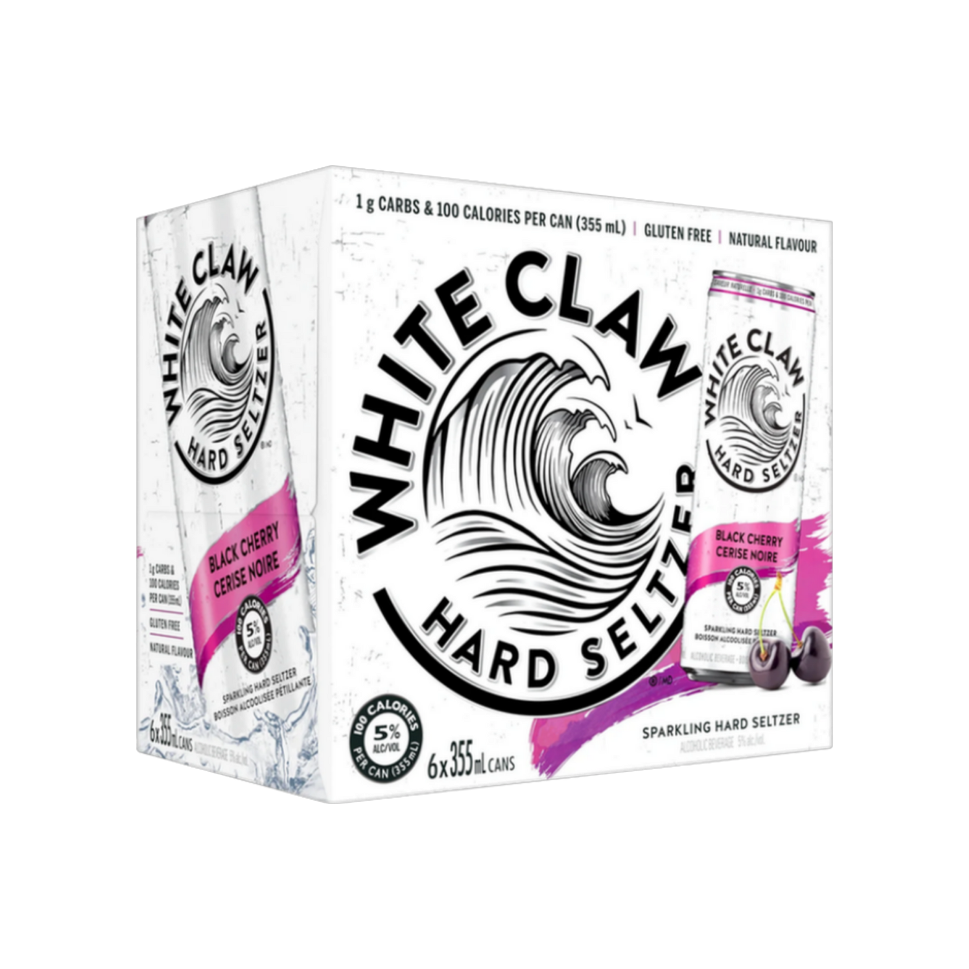 White Claw Black Cherry 6pk — Cooler