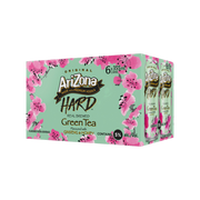 Arizona Spiked Green Tea 6pk — Cooler