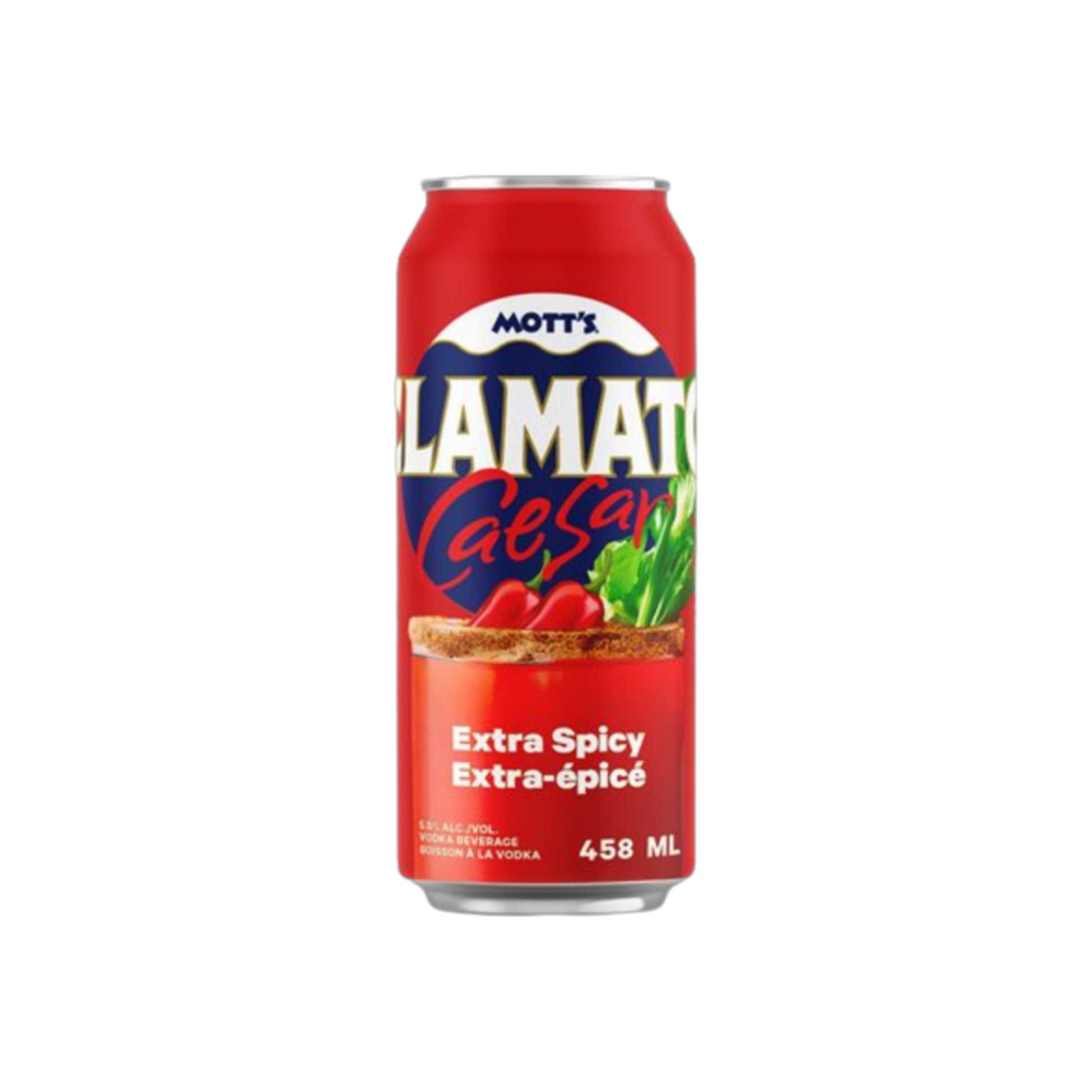 Mott's Clamato Extra Spicy Tall Can — Cooler