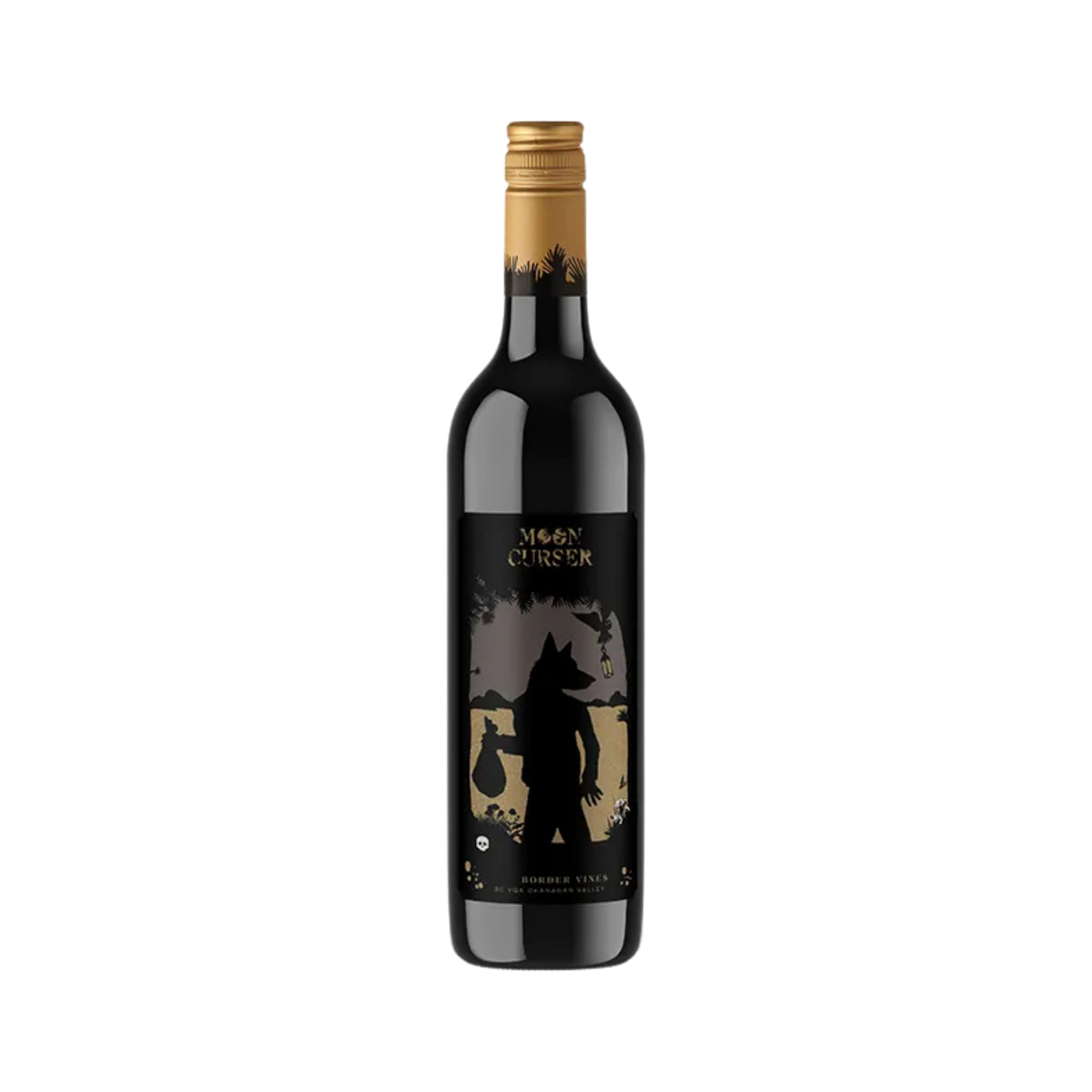 Moon Curser Border Vines — Red Wine