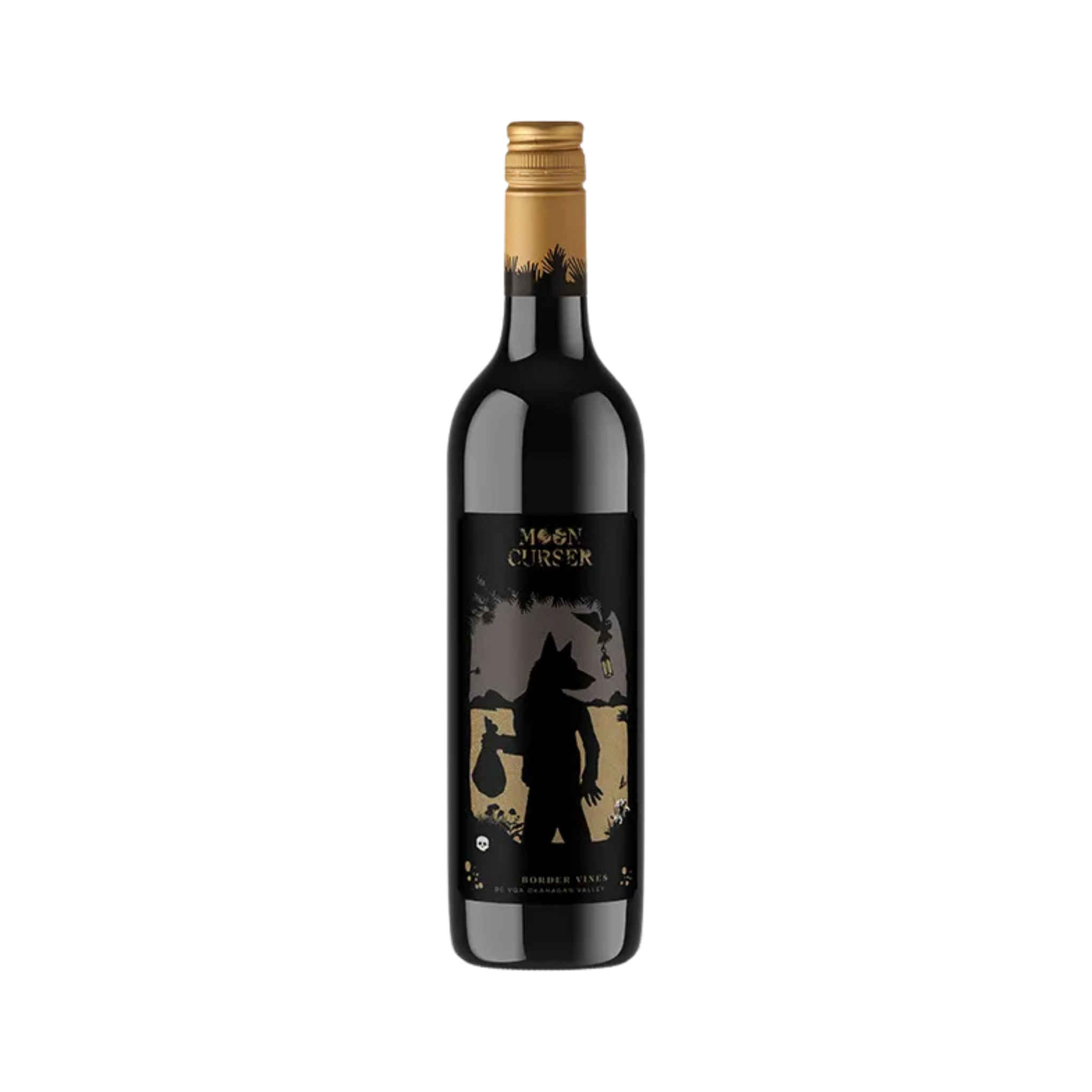 Moon Curser Border Vines — Red Wine