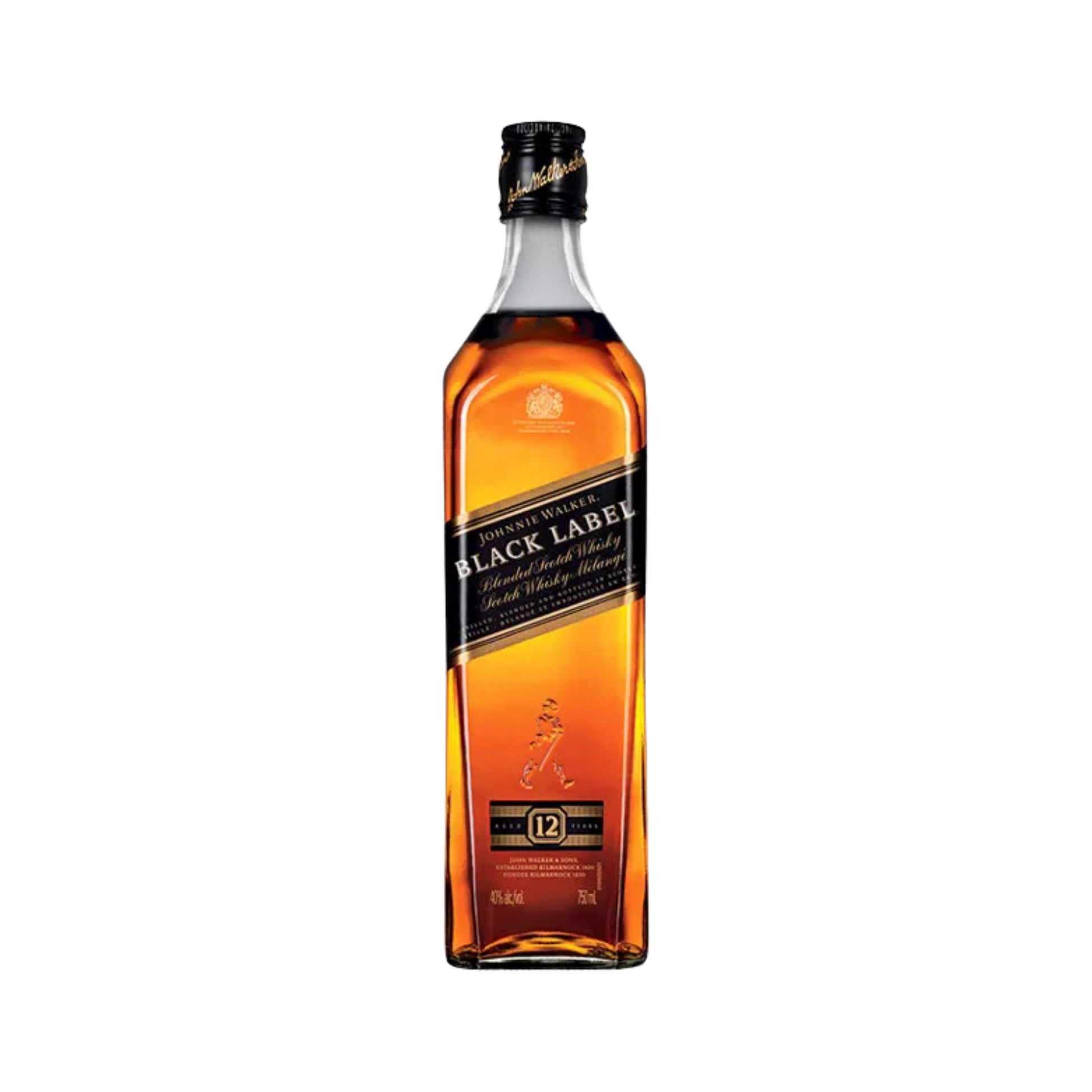Johnnie Walker 12 Yo Black Label 750Ml — Scotch