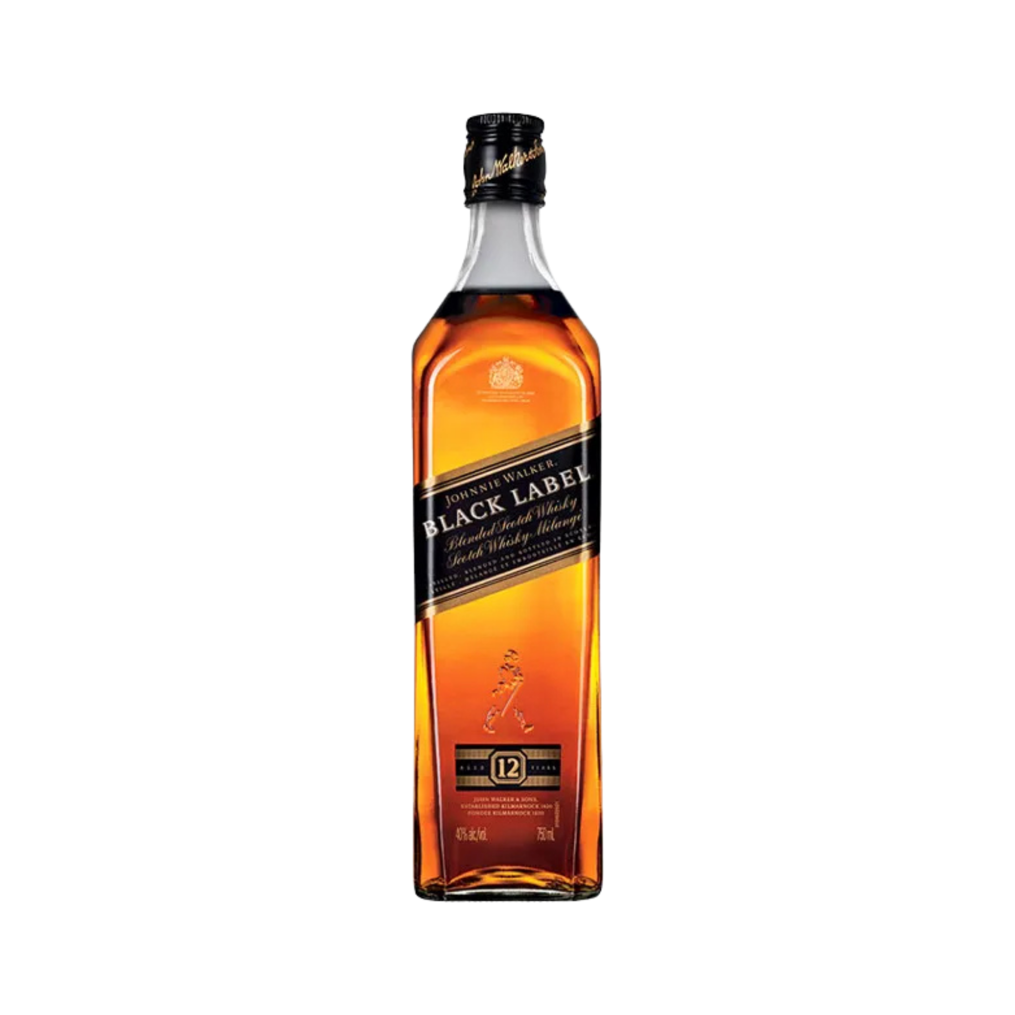 Johnnie Walker 12 Yo Black Label 750Ml — Scotch
