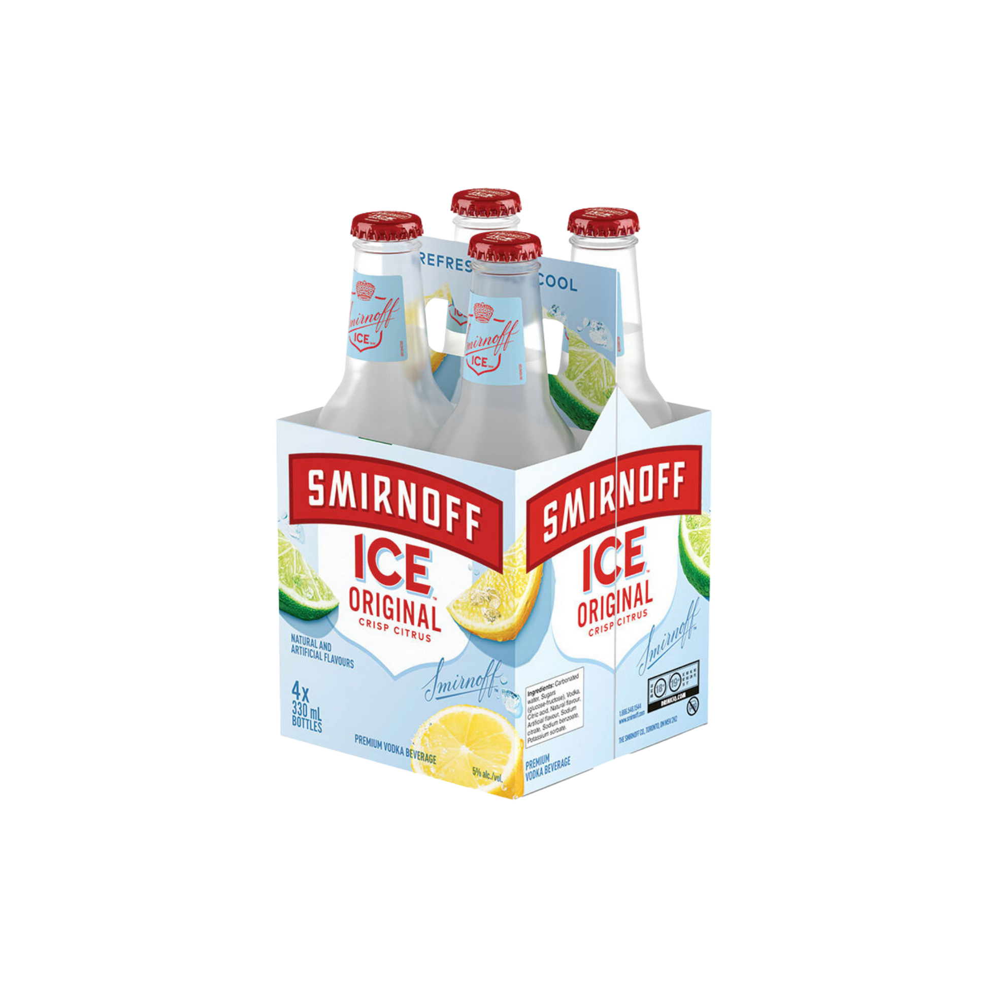 Smirnoff Ice 4pk Bottle — Cooler