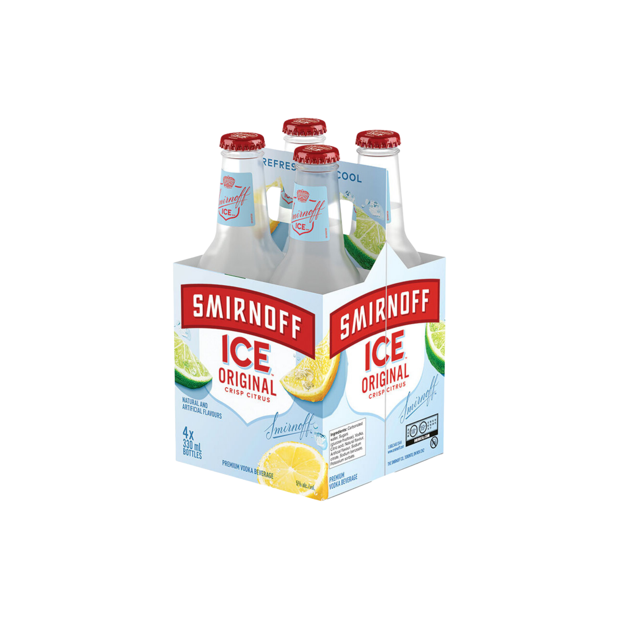 Smirnoff Ice 4pk Bottle — Cooler