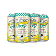 Arizona Hard Lemon Tea 6pk — Cooler