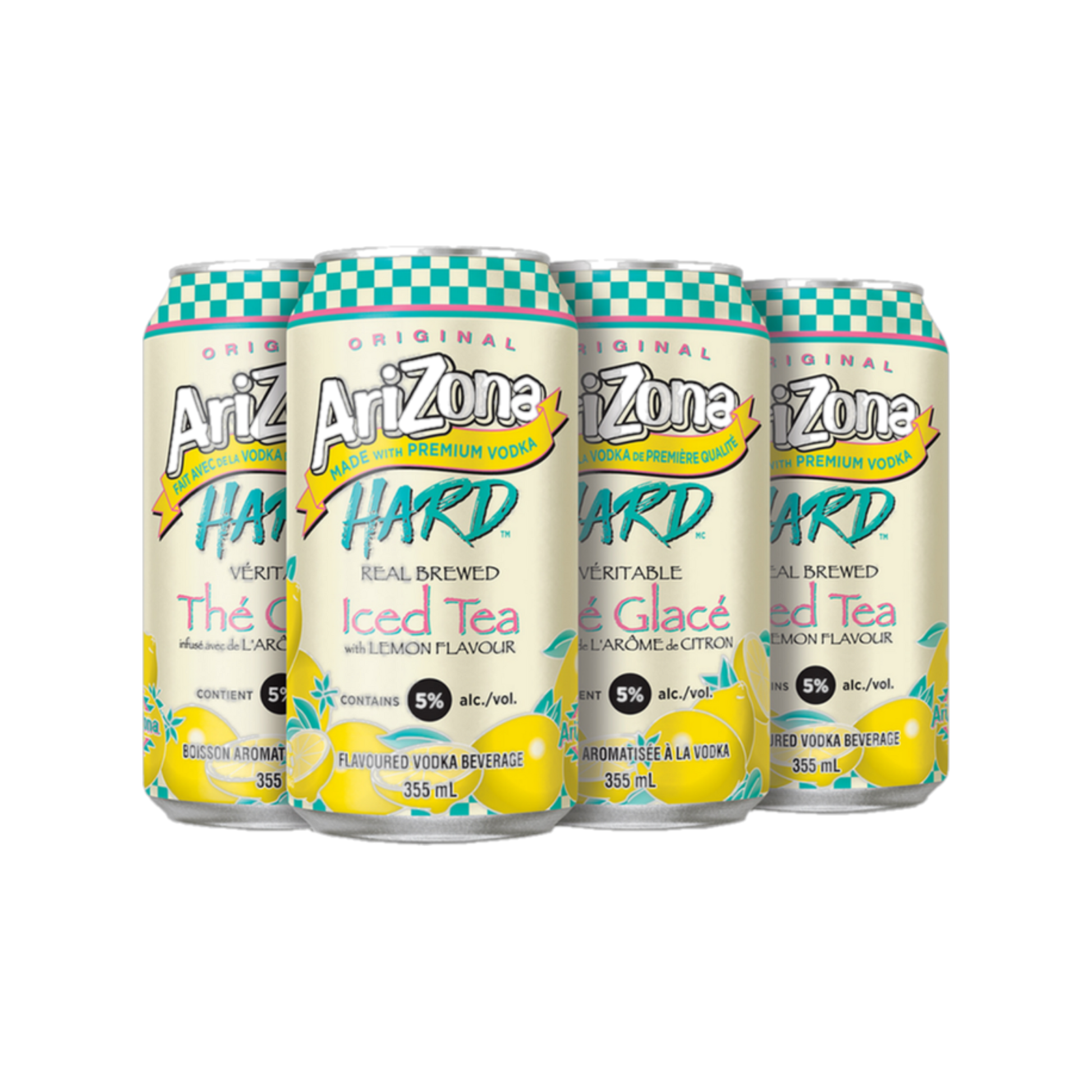 Arizona Hard Lemon Tea 6pk — Cooler