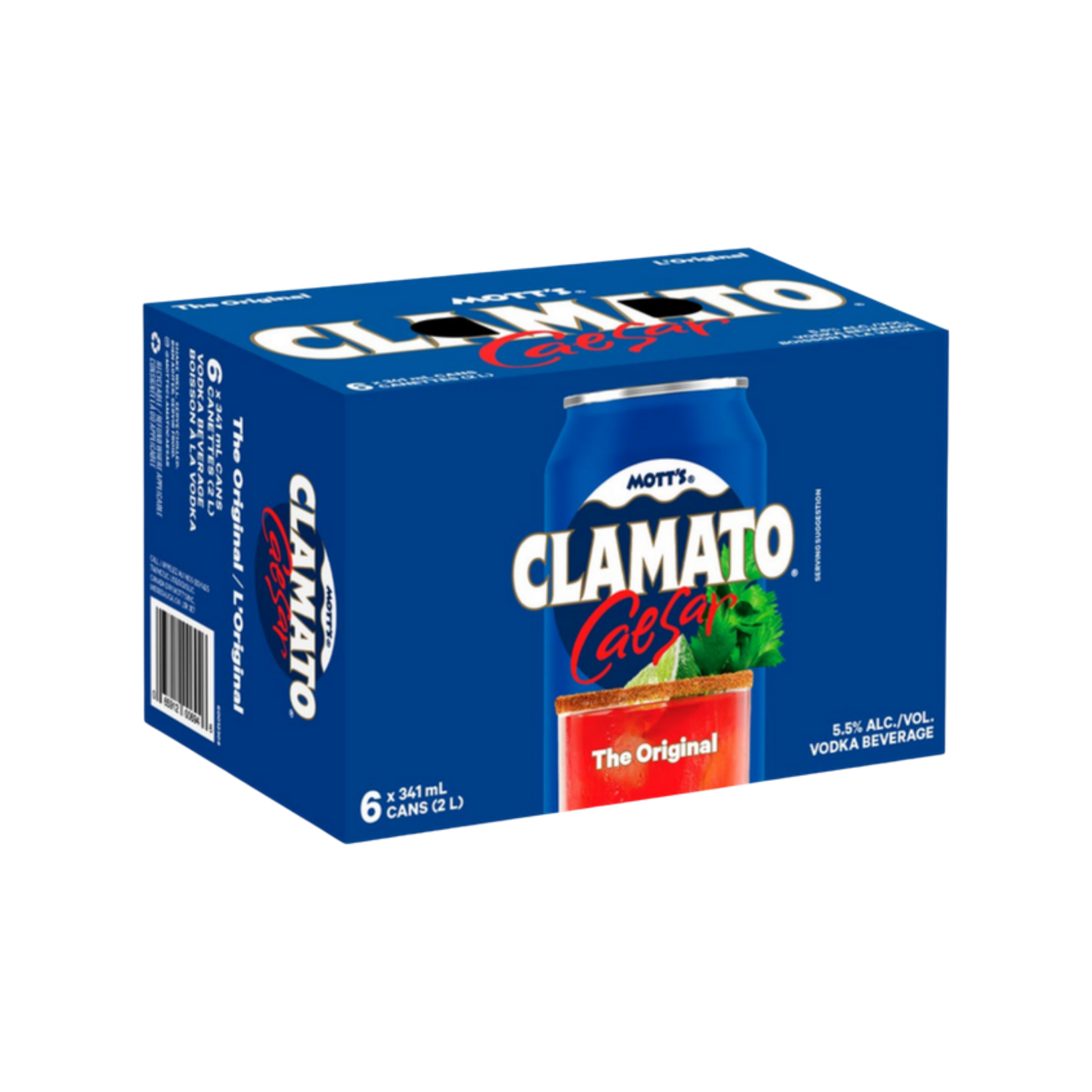 Mott's Clamato Original 6pk Can — Cooler