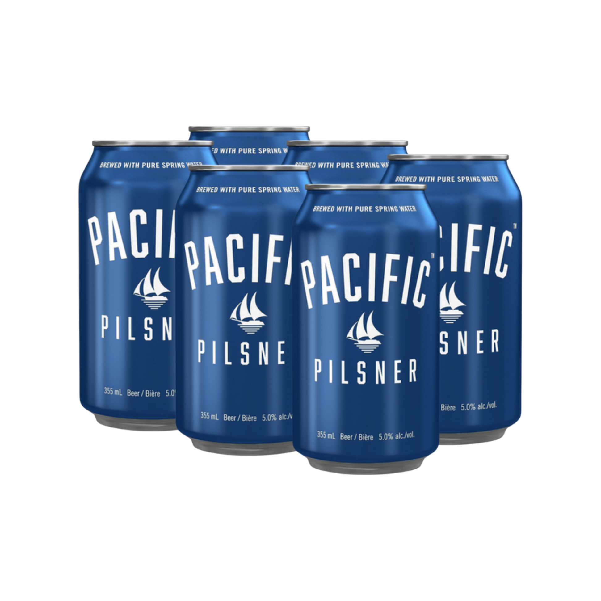 Pacific Pilsner 6pk — Domestic Beer