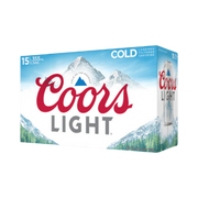Coors Light 15pk — Domestic Beer