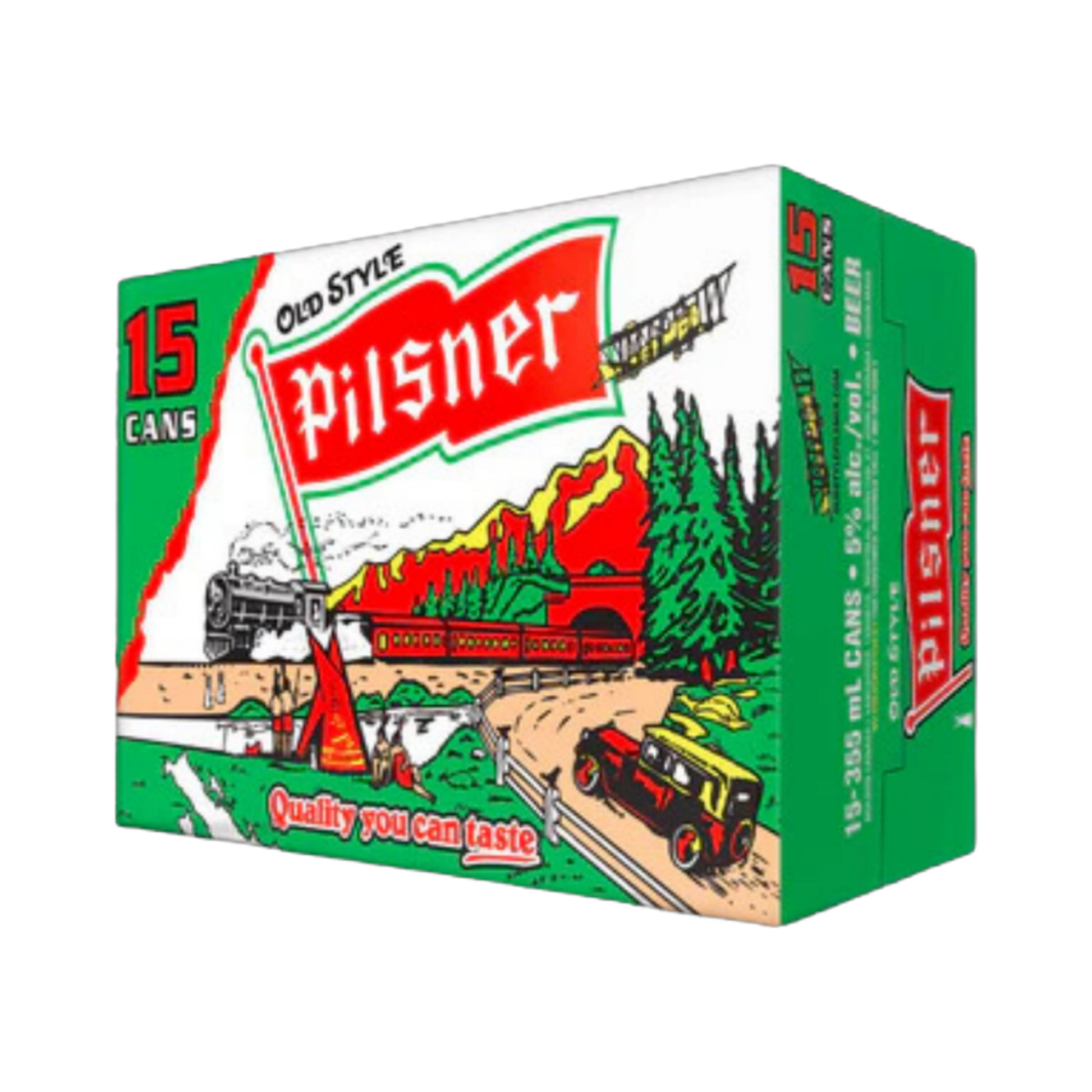 Old Style Pilsner 15Pk — Domestic Beer