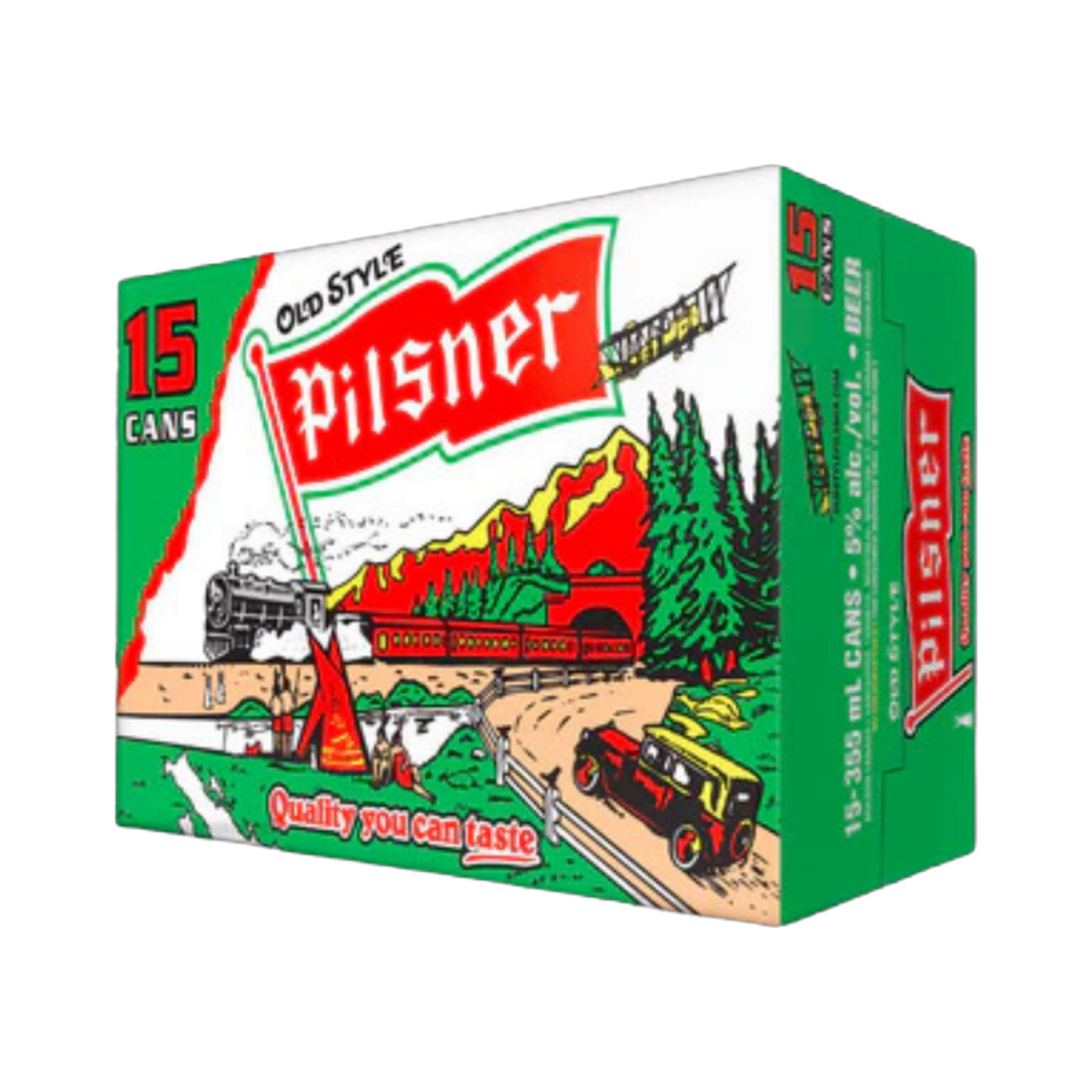 Old Style Pilsner 15Pk — Domestic Beer