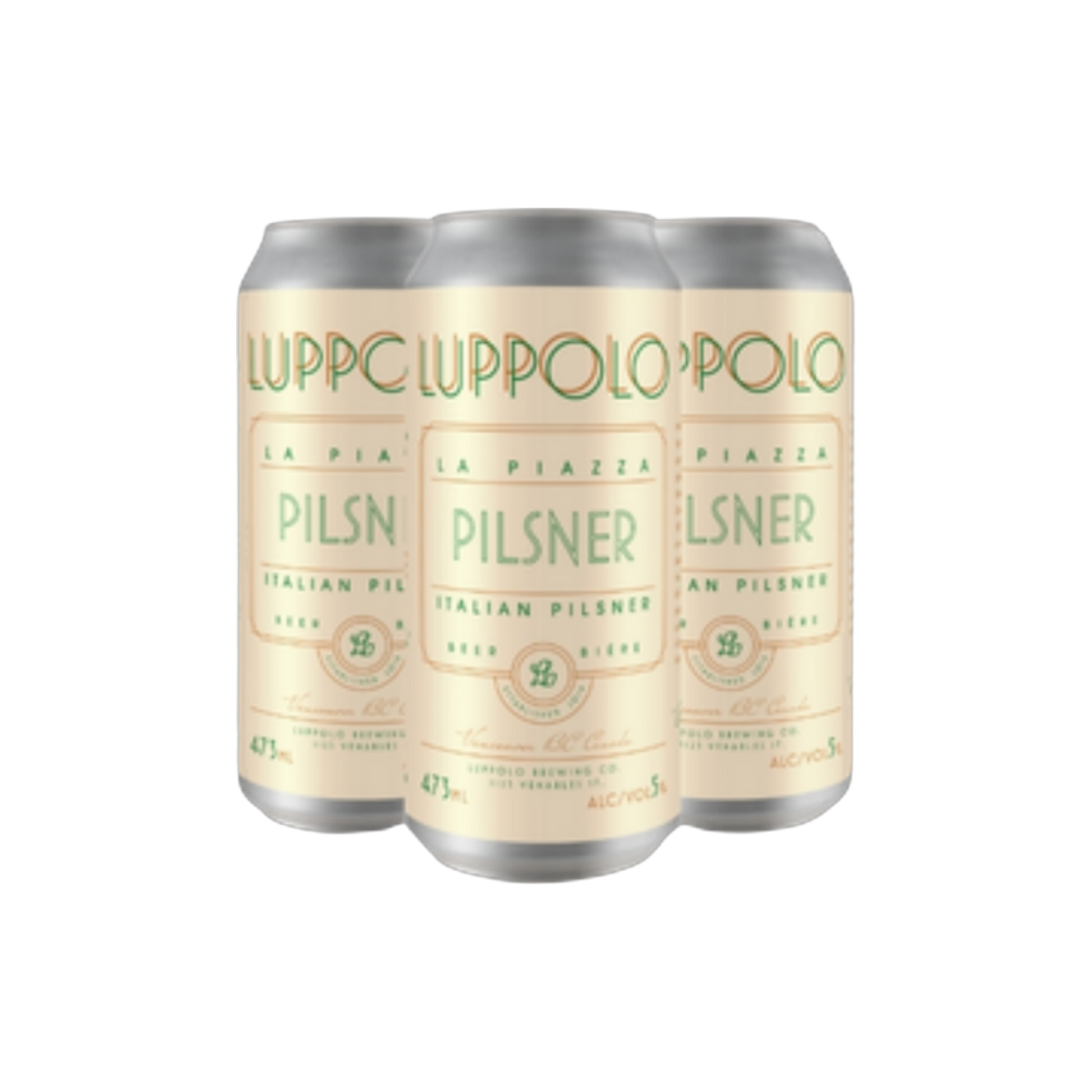 Luppolo Brewing La Piazza Pilsner — Craft Beer