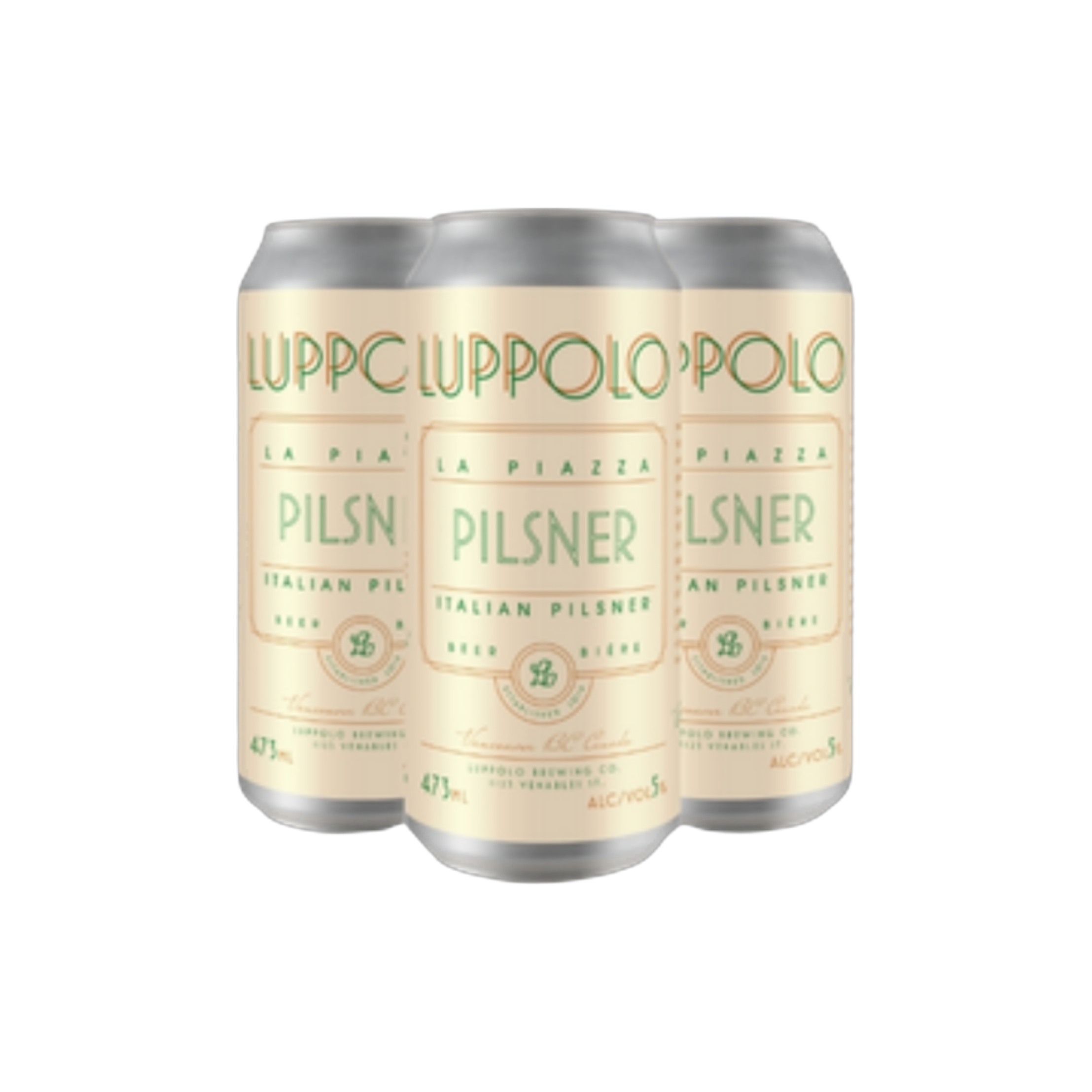 Luppolo Brewing La Piazza Pilsner — Craft Beer