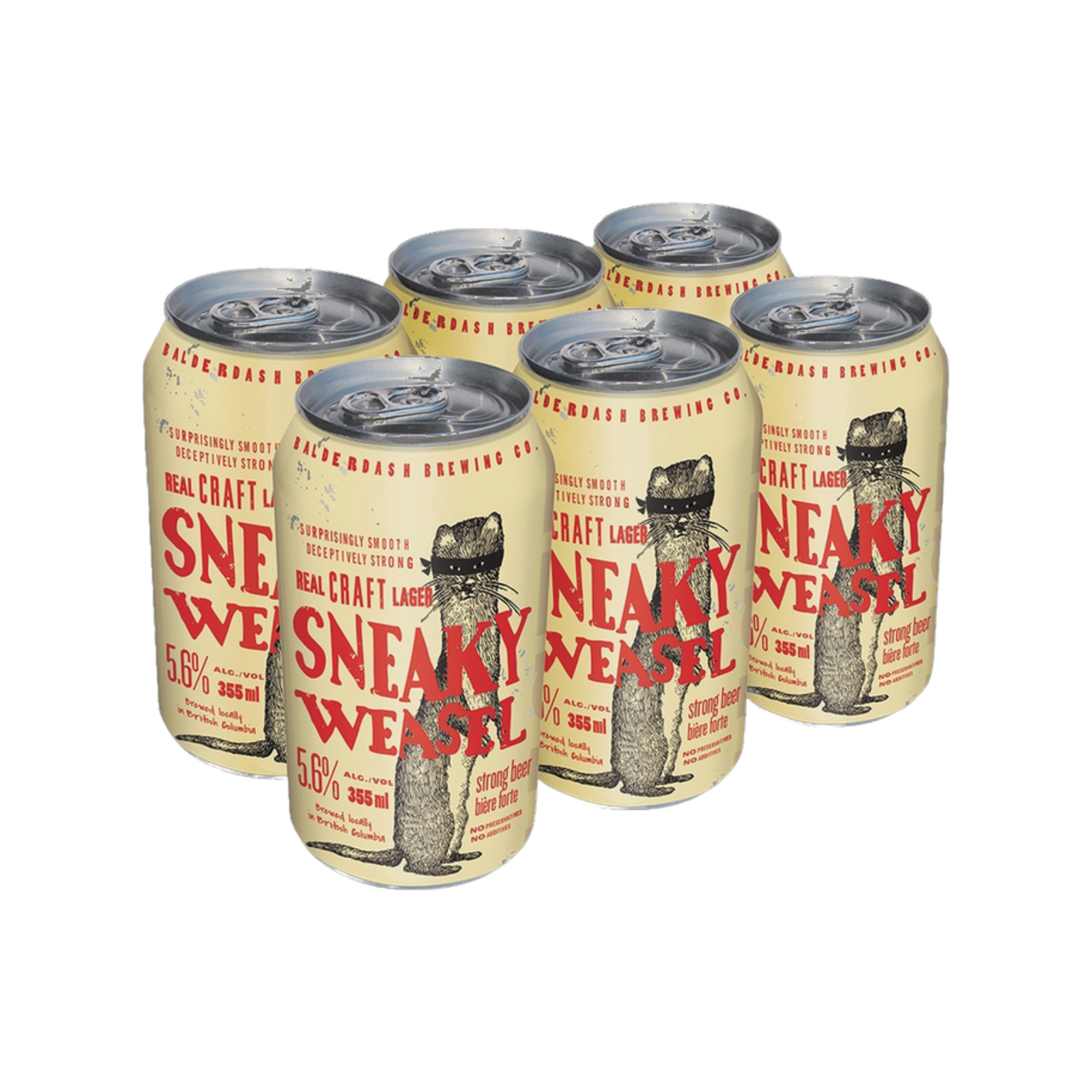 Sneaky Weasel 6pk — Domestic Beer
