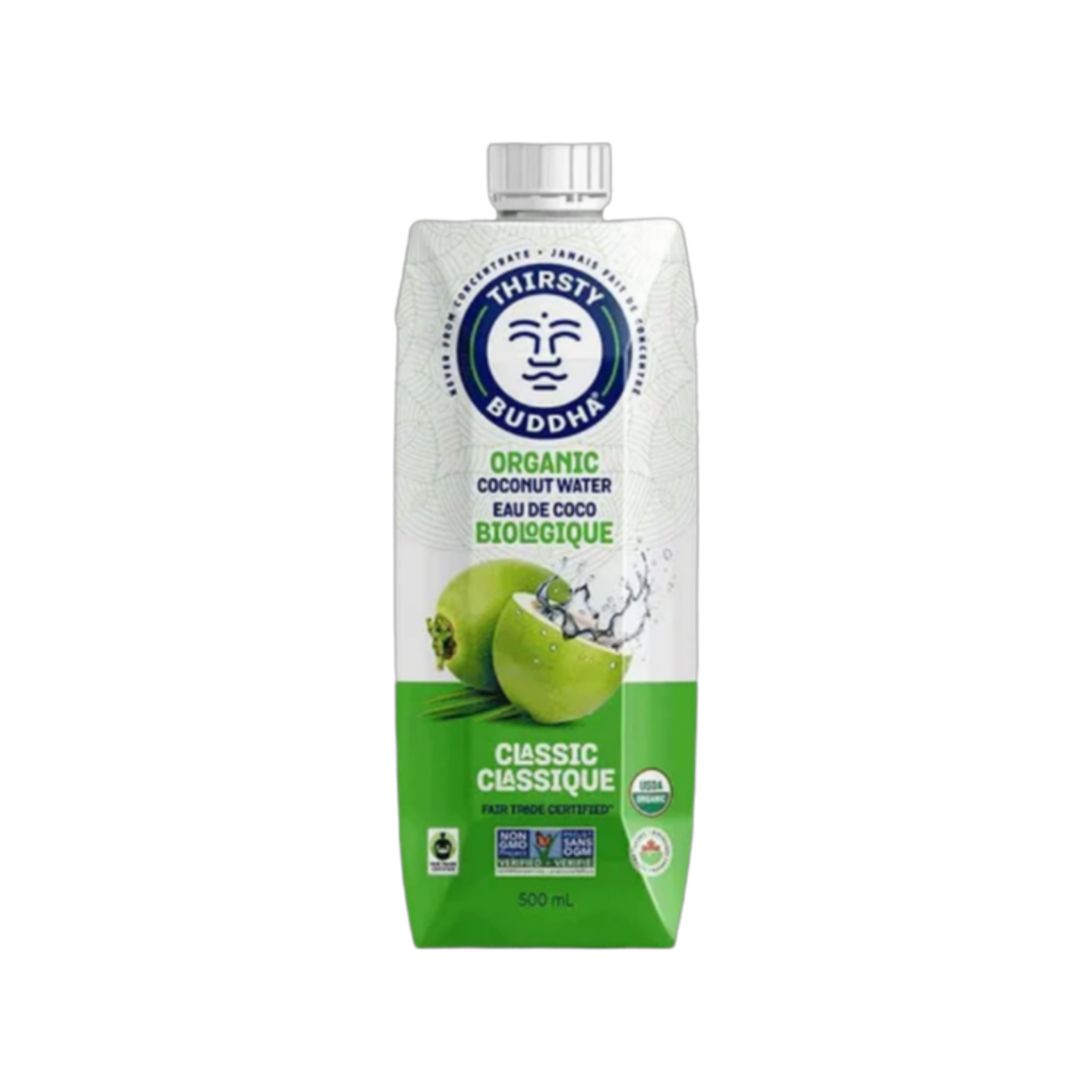 Thirsty Buddha Organic Coconut Water — Mixer