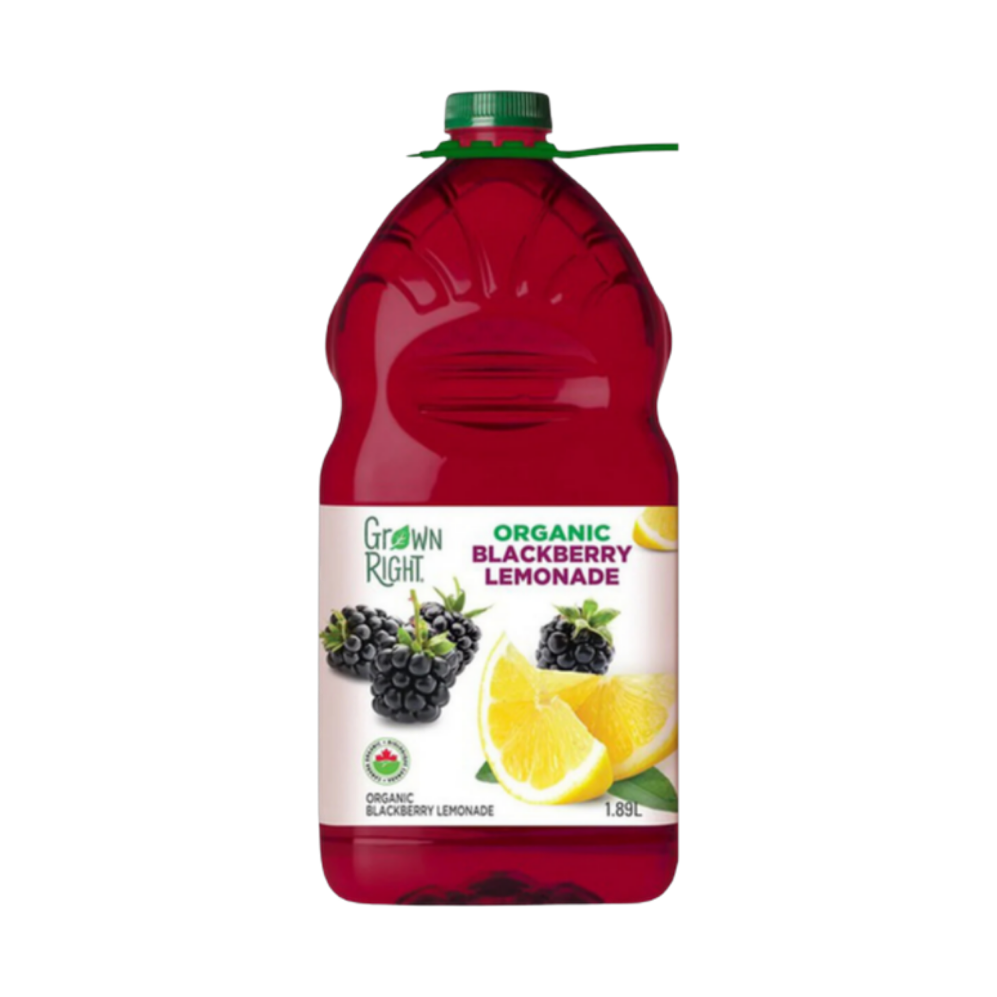 Grown Right Organic Blackberry Lemonade — Soda