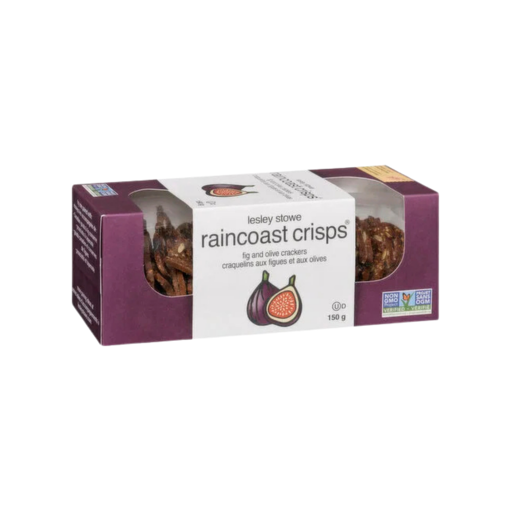 Lesley Stowe Raincoast Crisp Purple 150G — Snack