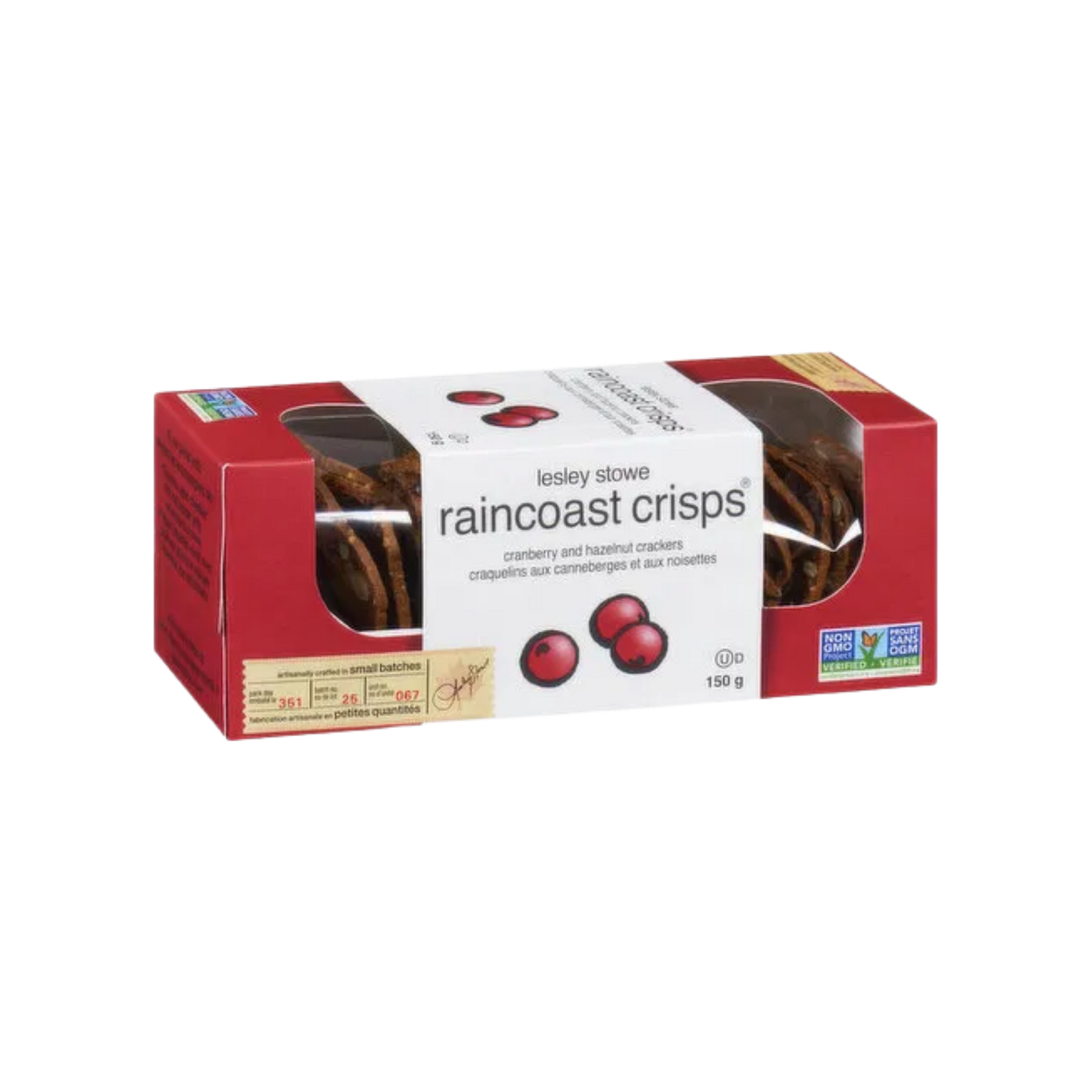 Lesley Stowe Raincoast Crisp Red 150G — Snack