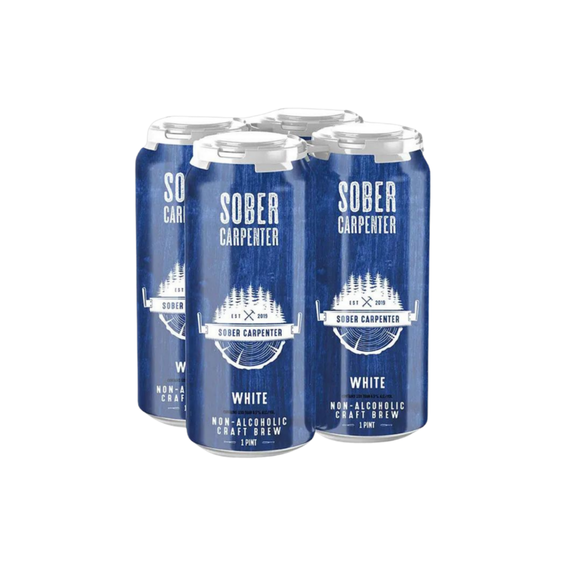 Sober Carpenter White Craft 473ml — NA Beer