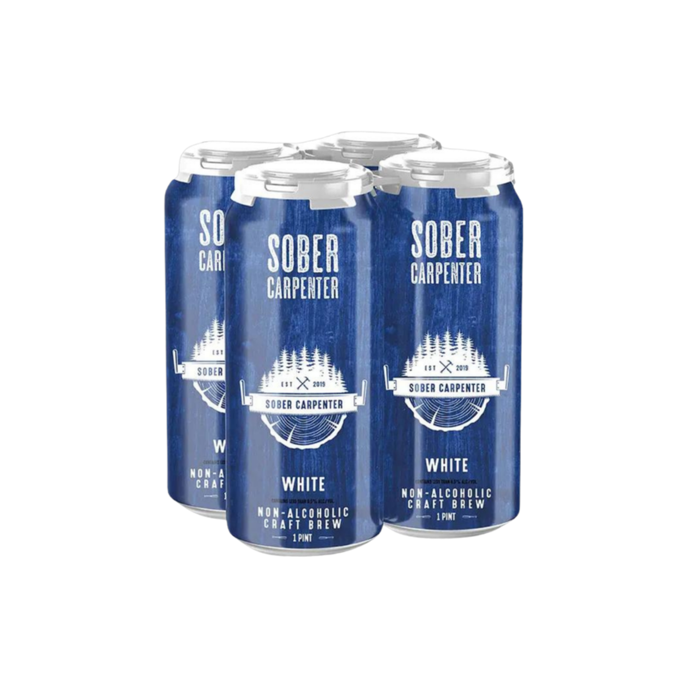 Sober Carpenter White Craft 473ml — NA Beer